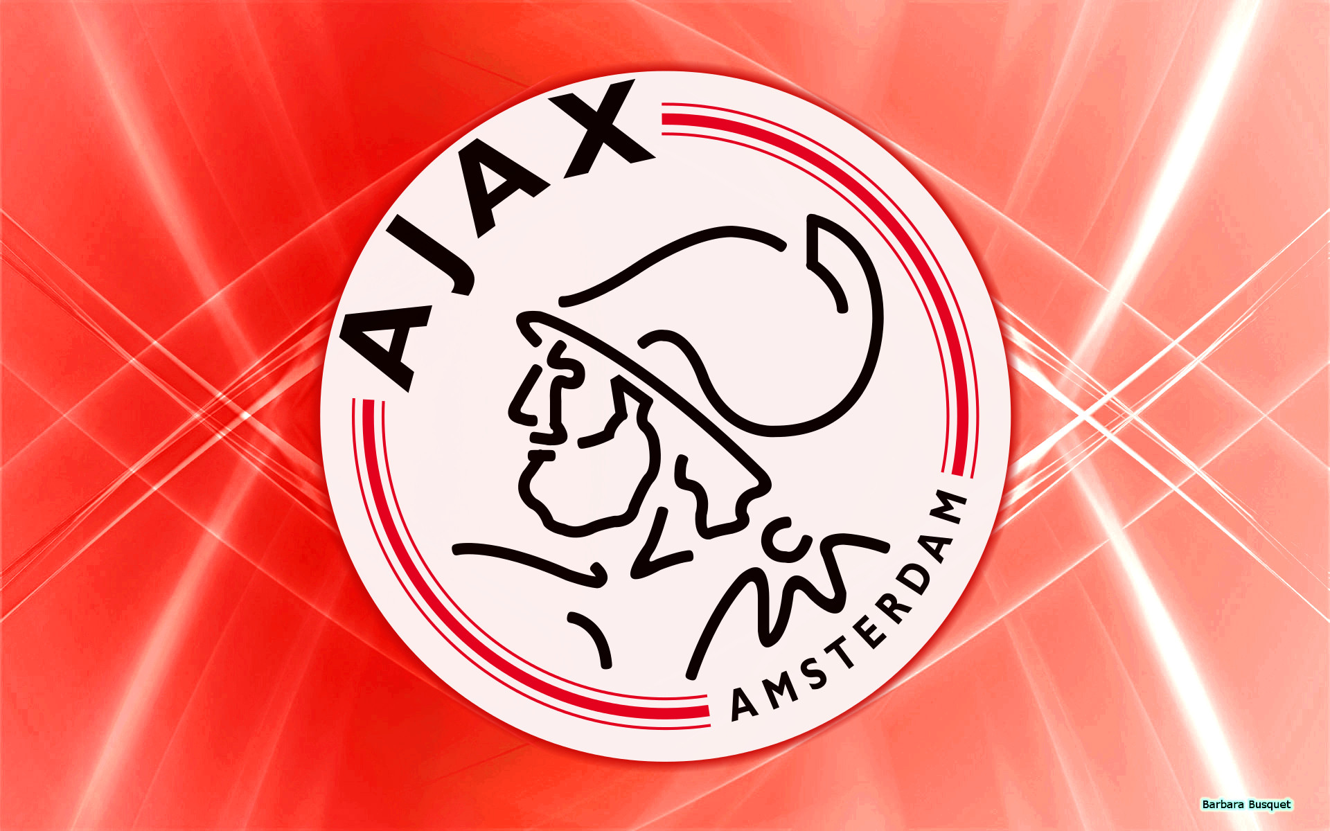 Afc Ajax Emblem Logo Soccer 1920x1200