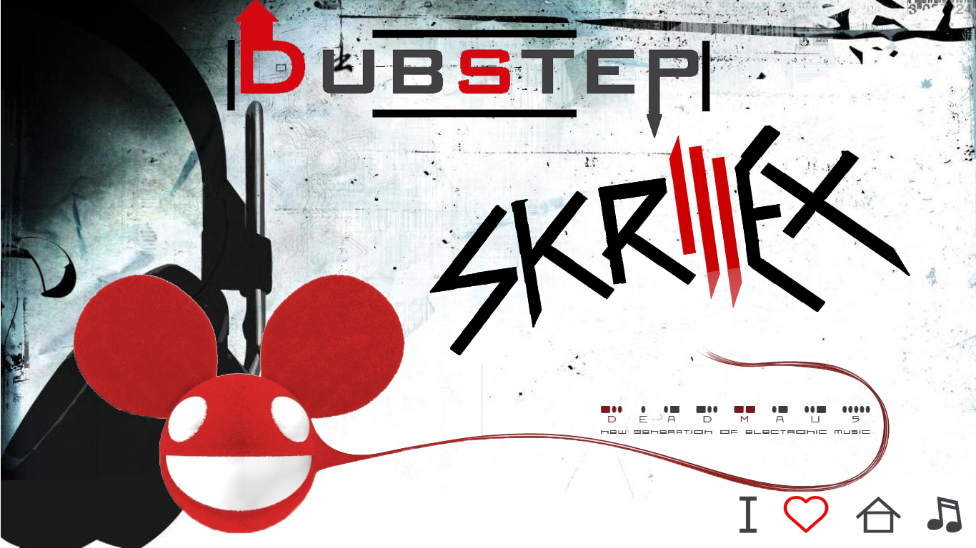 Deadmau5 Dubstep Music Skrillex 1366x768