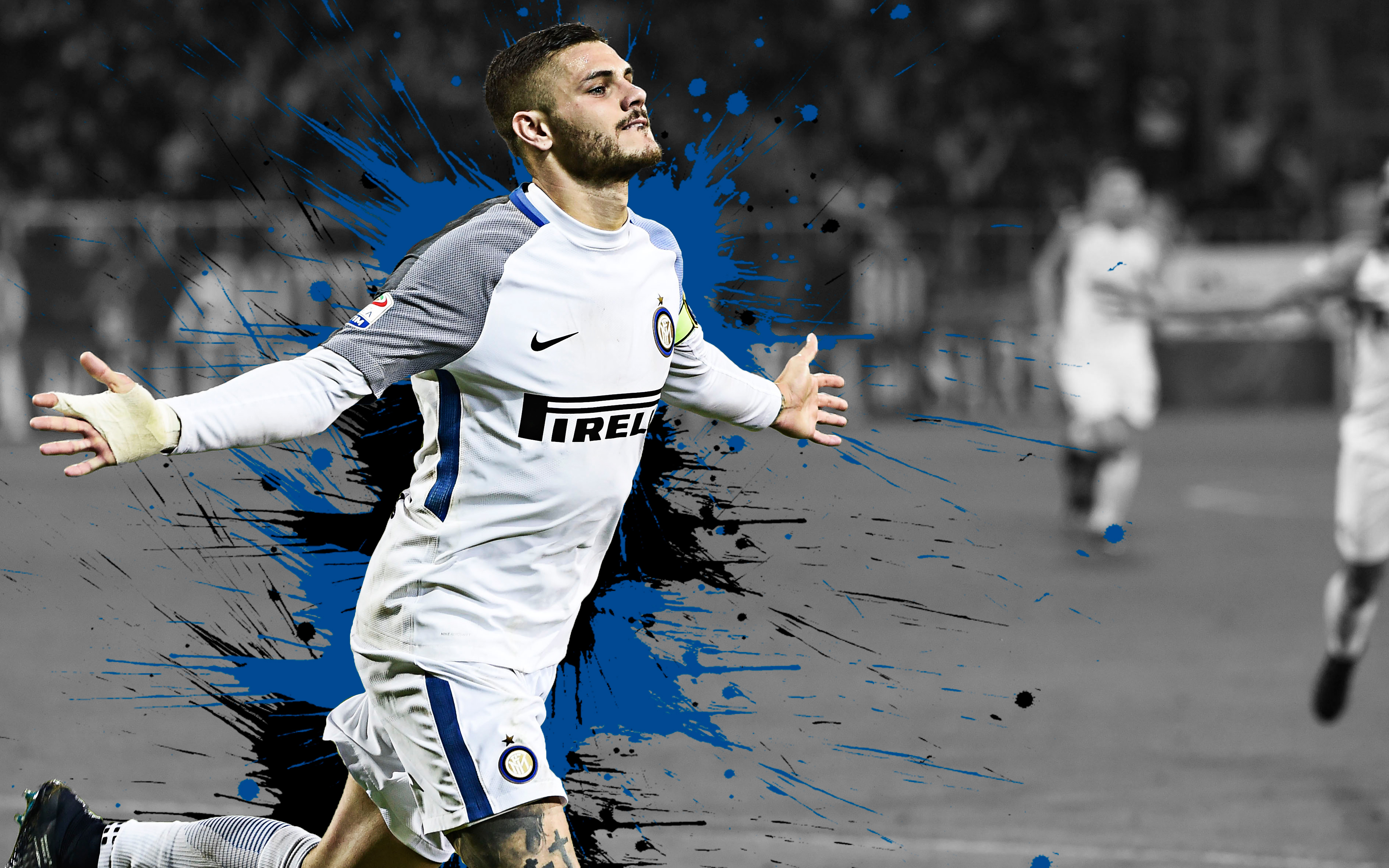 Inter Milan Mauro Icardi Soccer 3840x2400