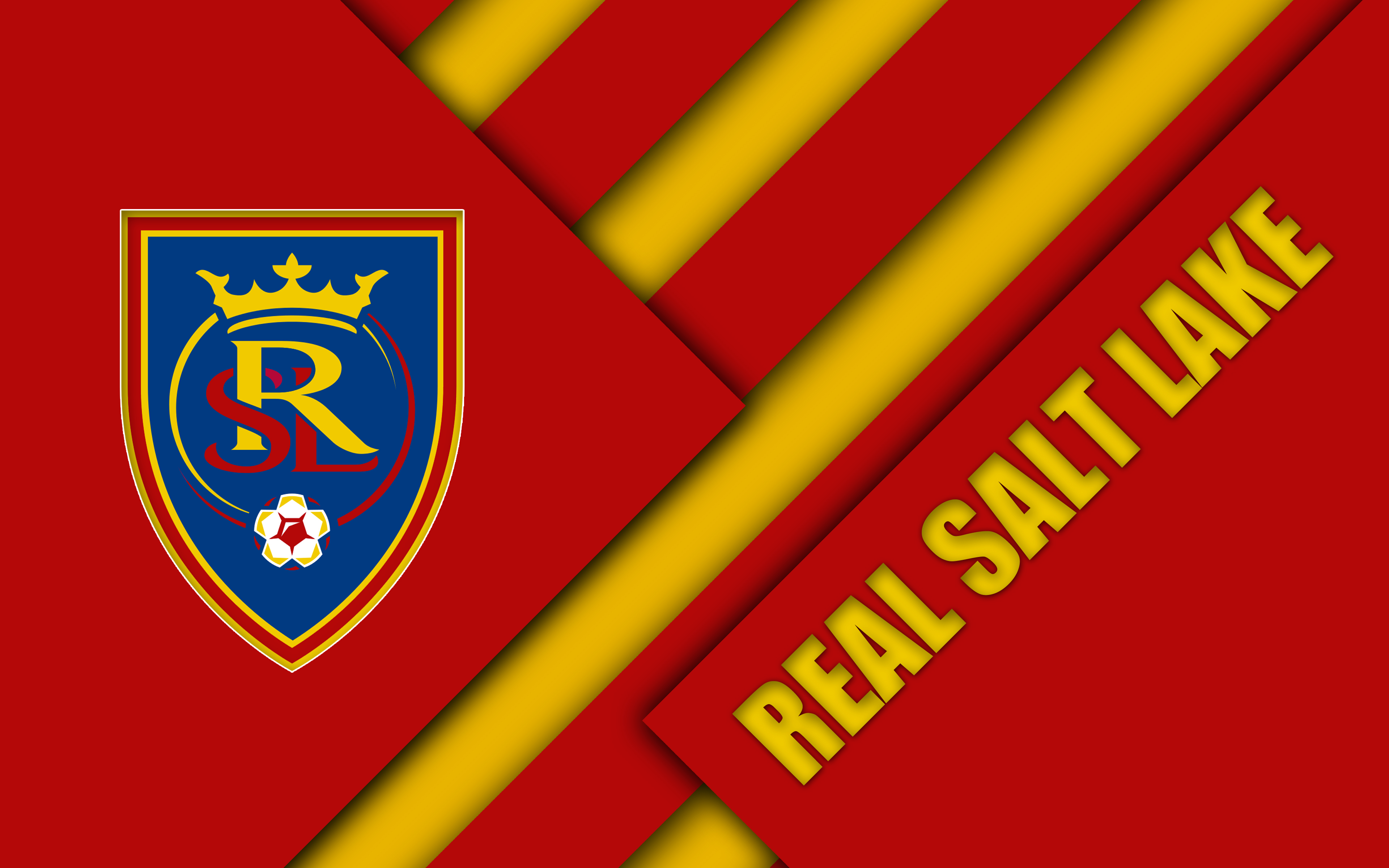 Emblem Logo Mls Real Salt Lake Soccer 3840x2400