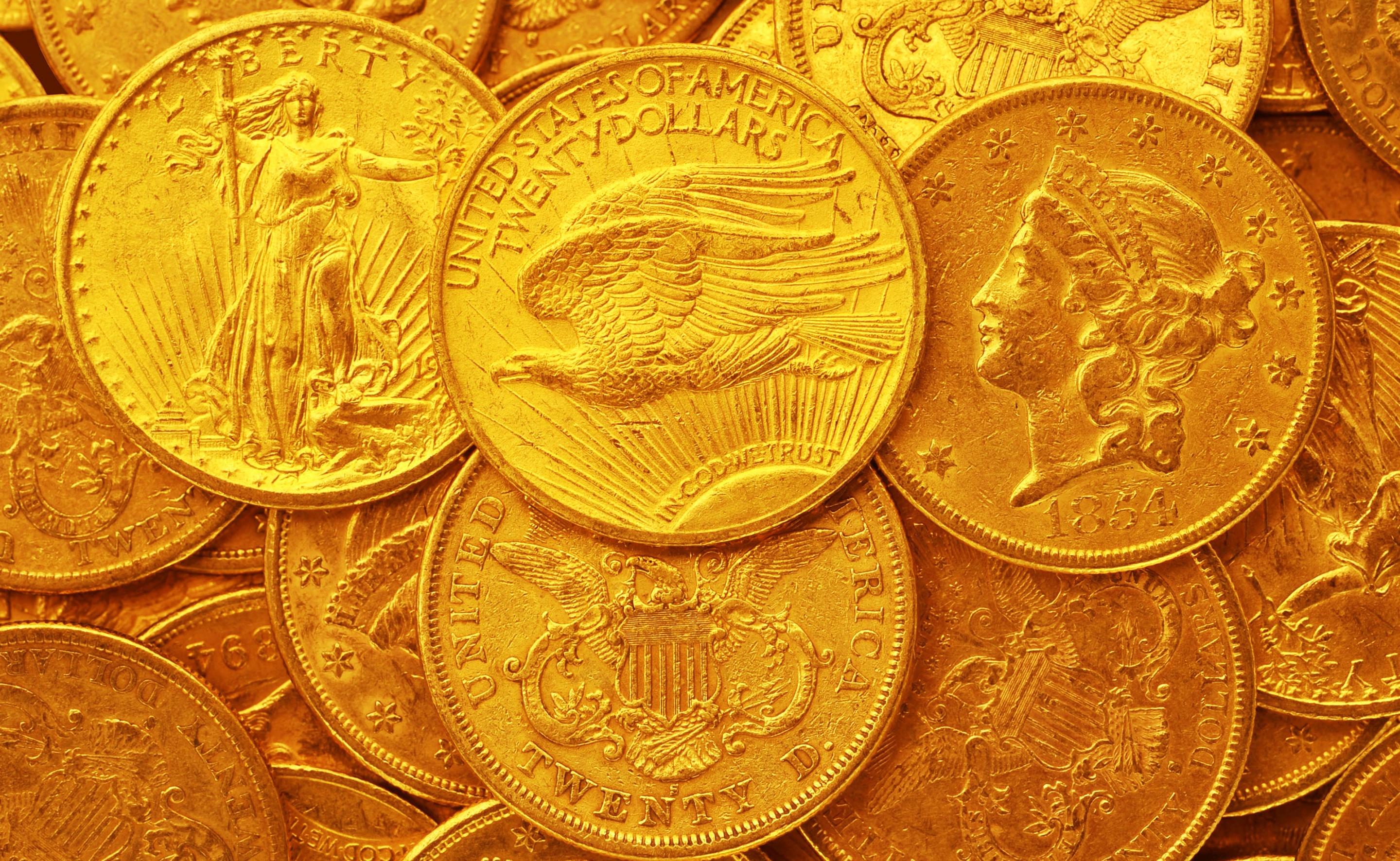 Coin Gold Money 2880x1772