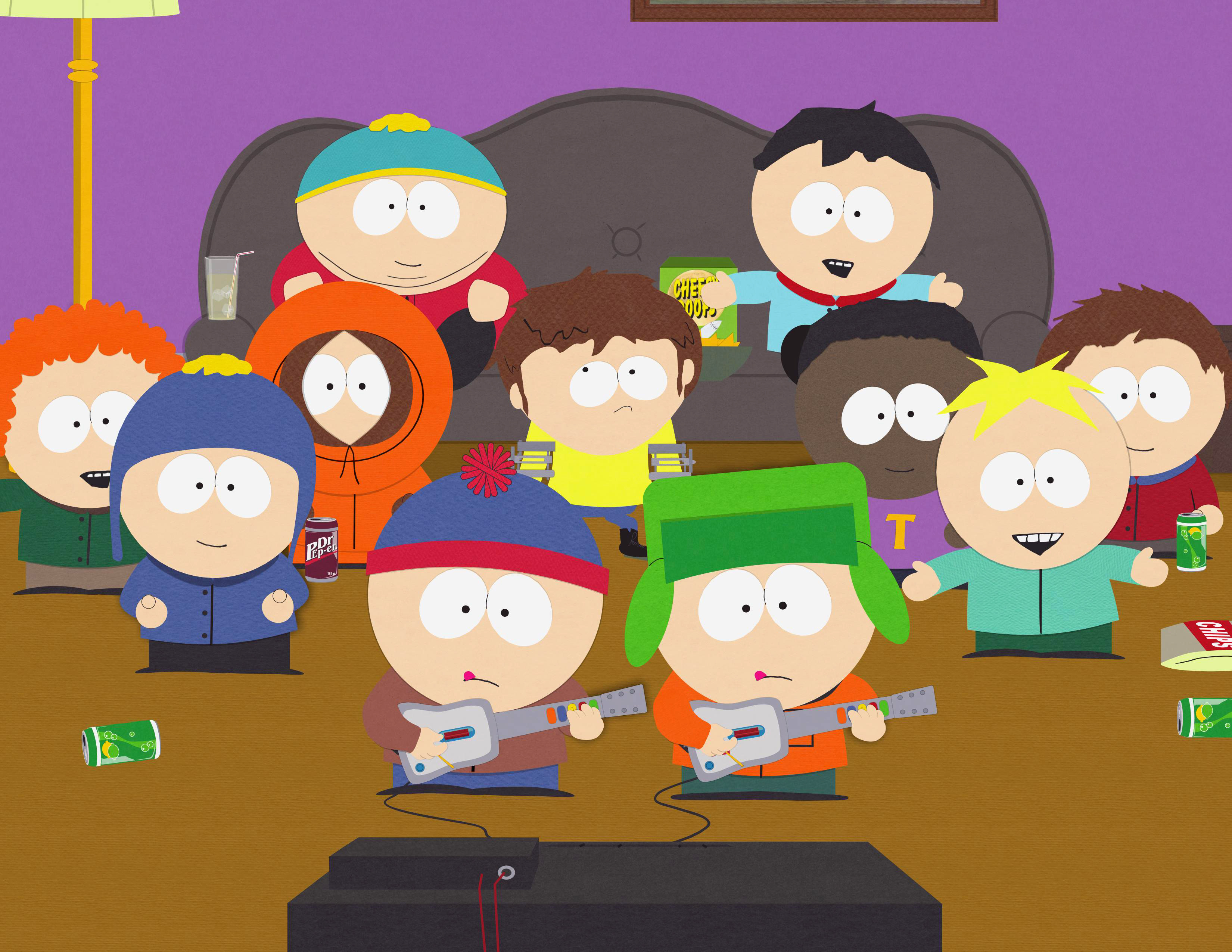 Butters Stotch Craig Tucker Eric Cartman Jimmy Valmer Kenny Mccormick Kyle Broflovski Stan Marsh Tok 3300x2550