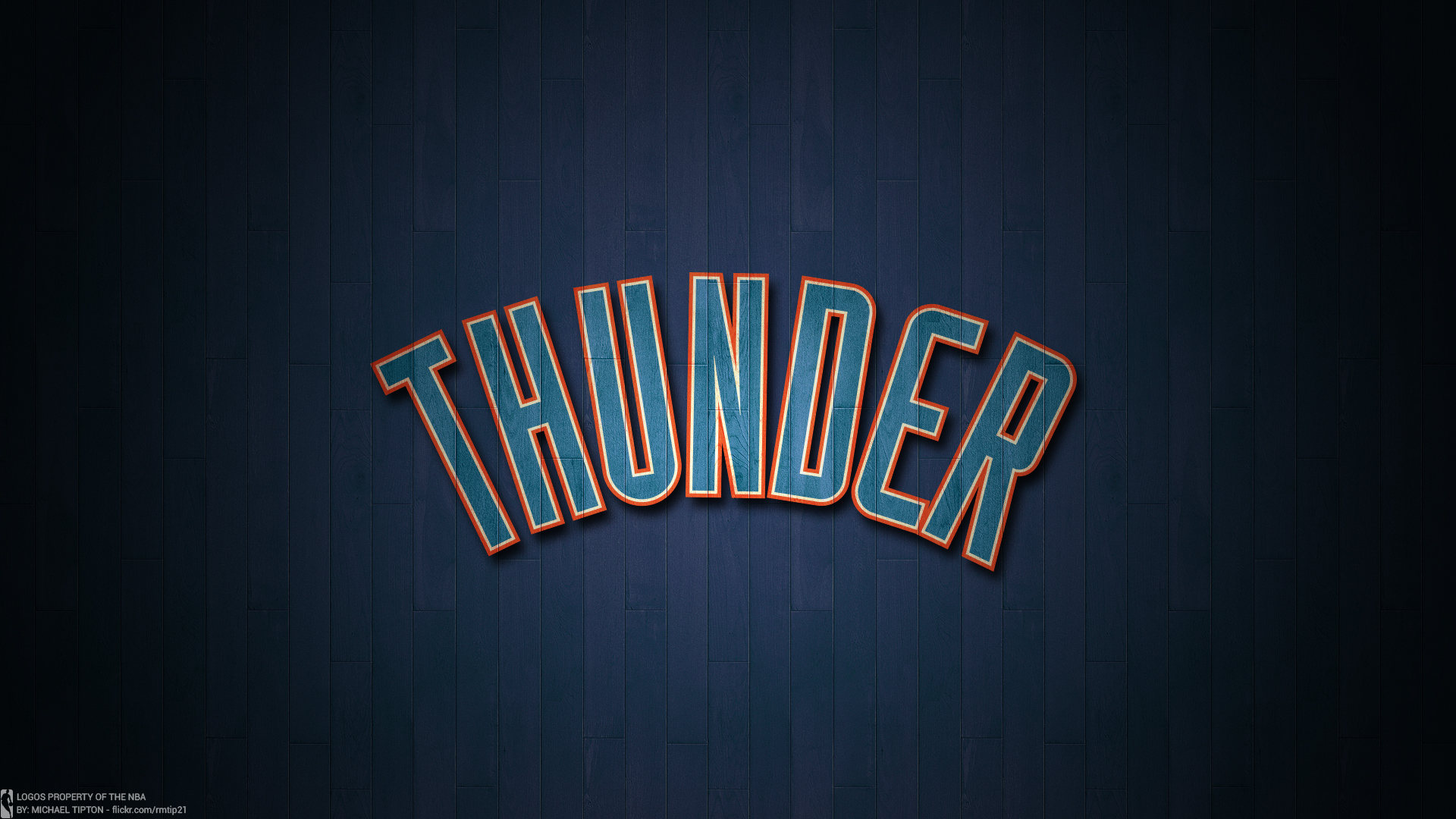 Basketball Emblem Nba Oklahoma City Thunder 1920x1080