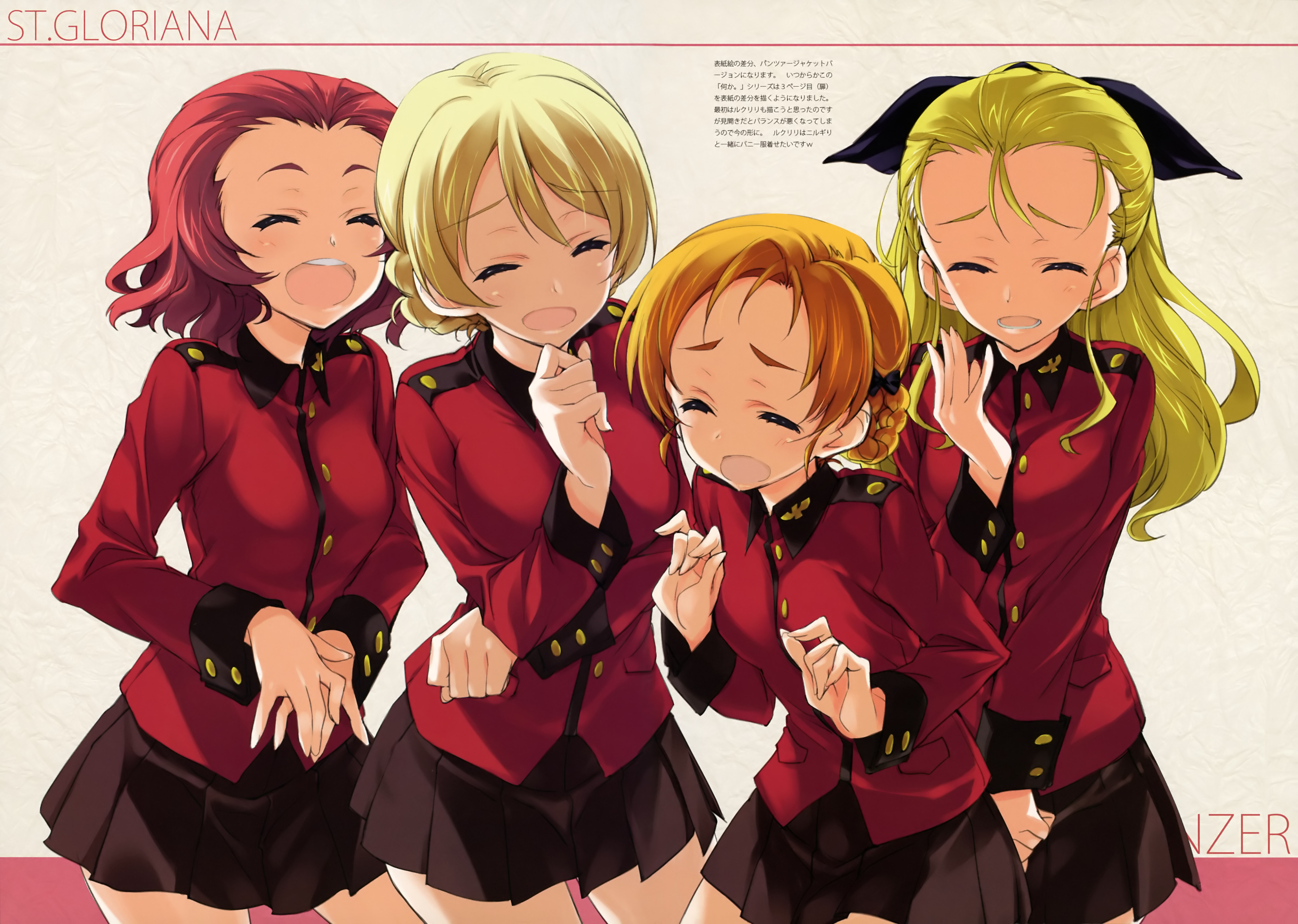 Assam Girls Und Panzer Darjeeling Girls Und Panzer Girls Und Panzer Orange Pekoe Girls Und Panzer Ro 4988x3551