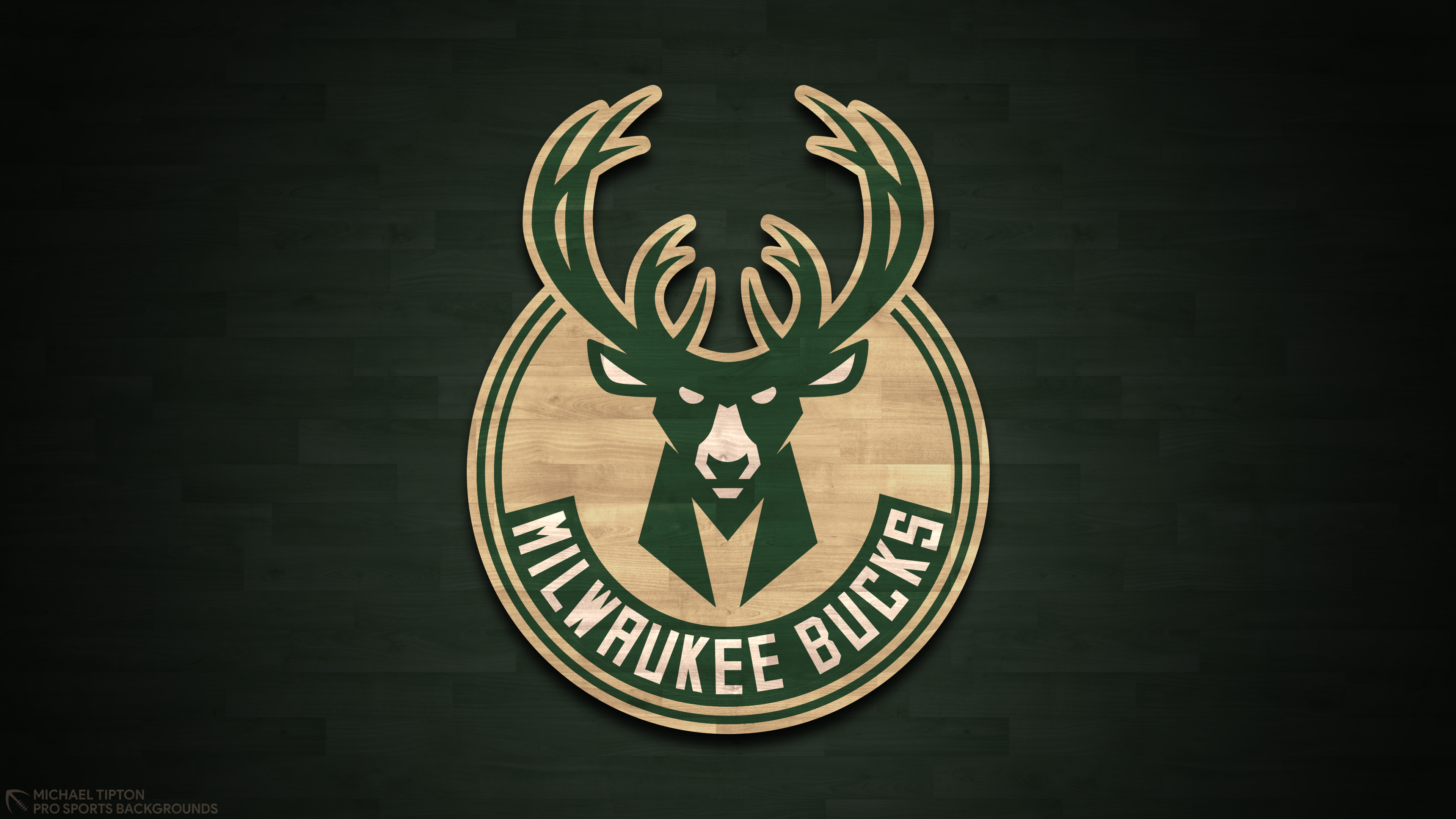 Basketball Logo Milwaukee Bucks Nba 3840x2160