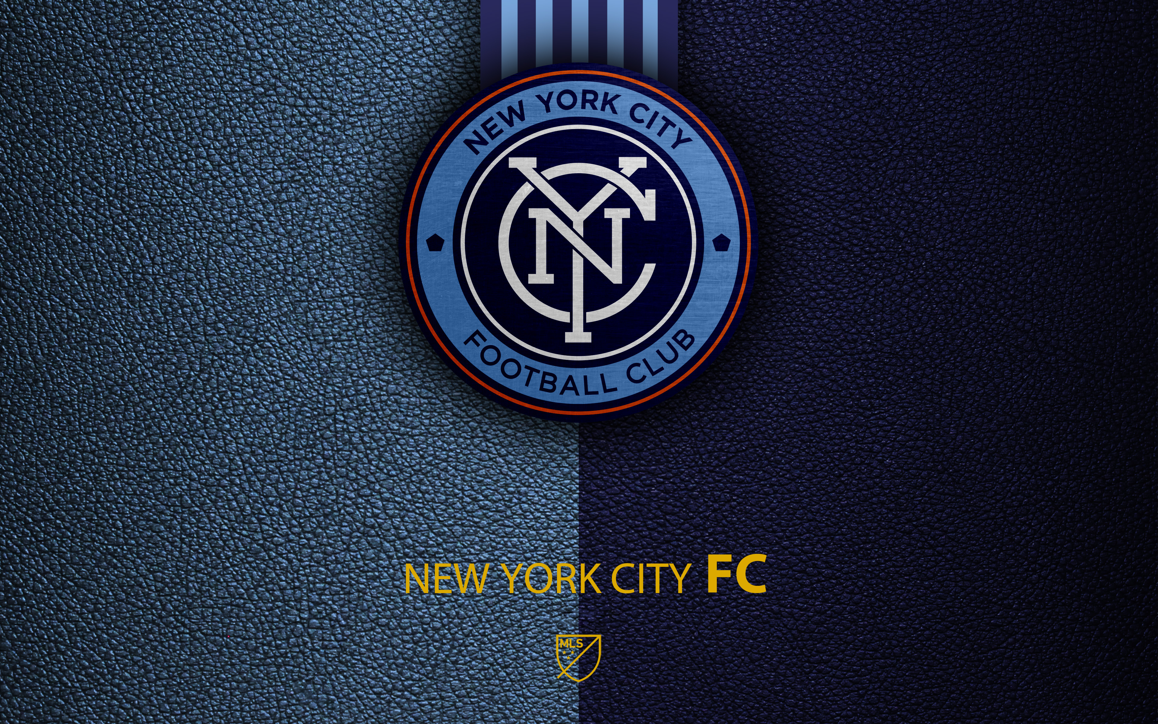 Logo Mls New York City Fc Soccer 3840x2400