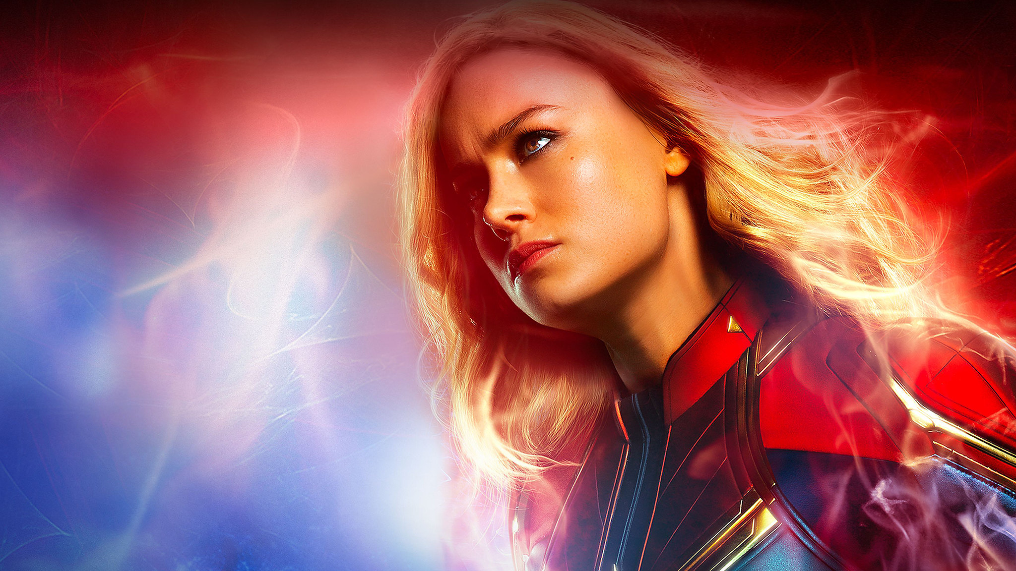 Brie Larson Captain Marvel Carol Danvers 2048x1152