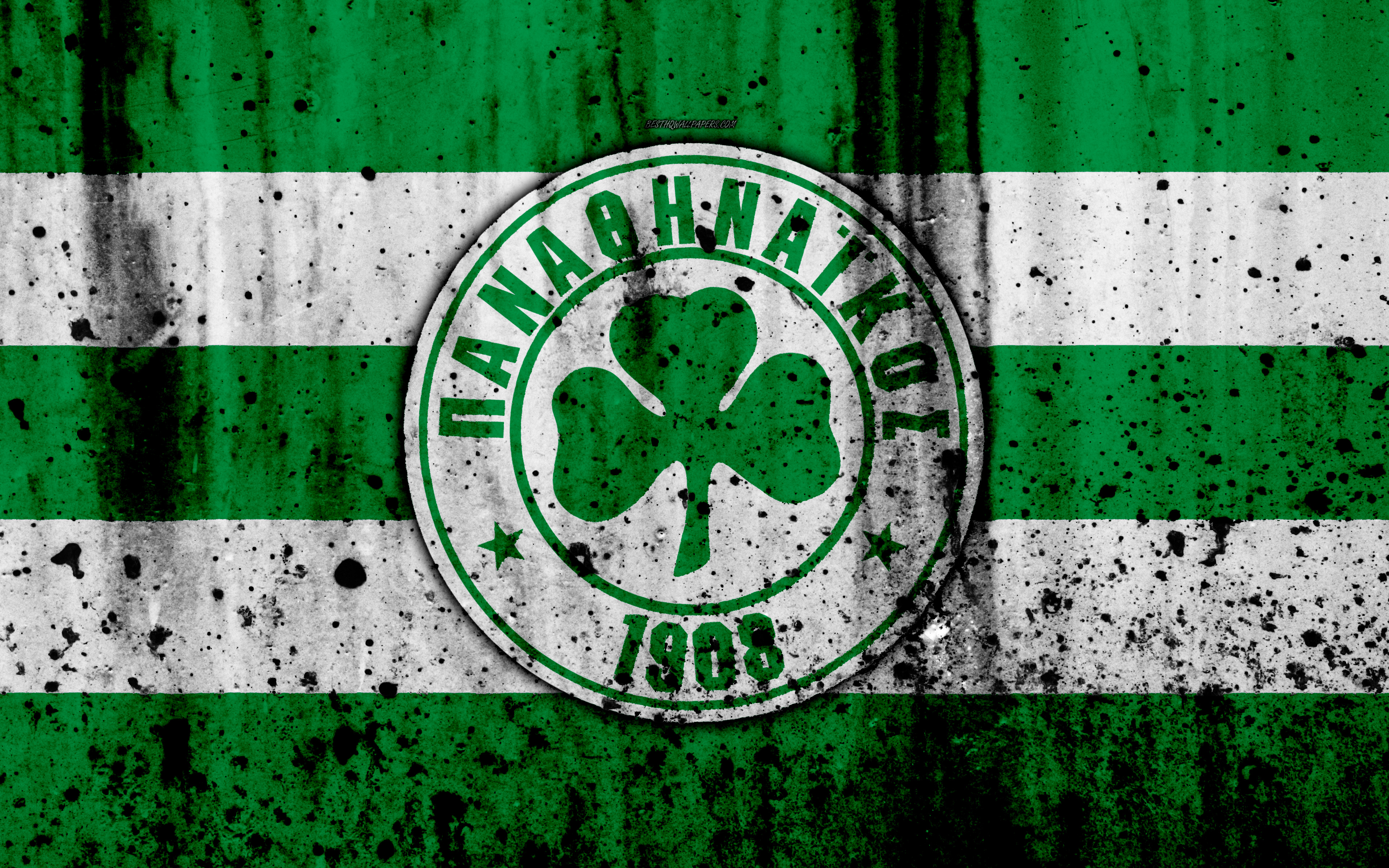 Emblem Logo Panathinaikos F C Soccer 3840x2400