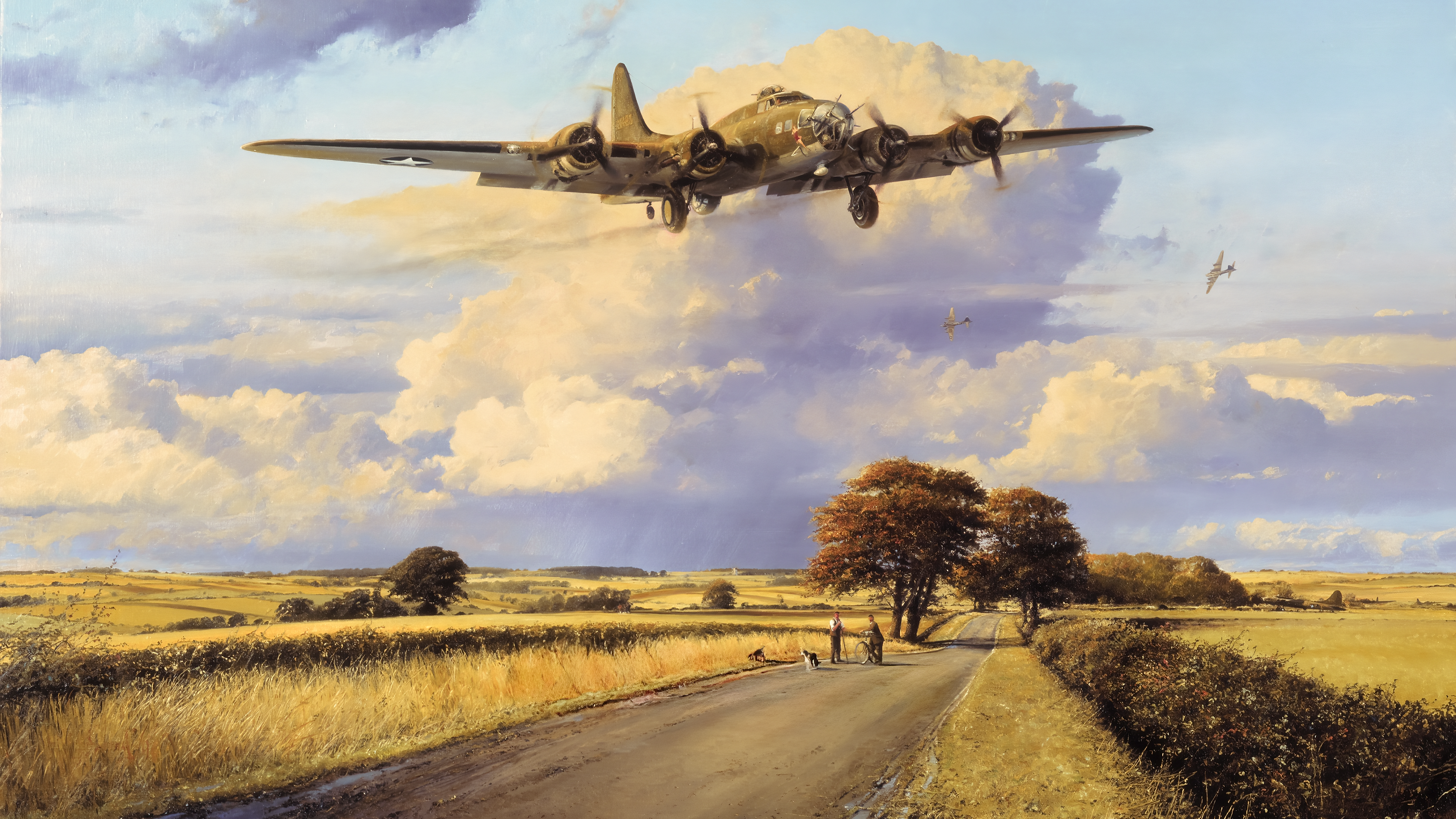 Boeing B 17 Flying Fortress 3840x2160