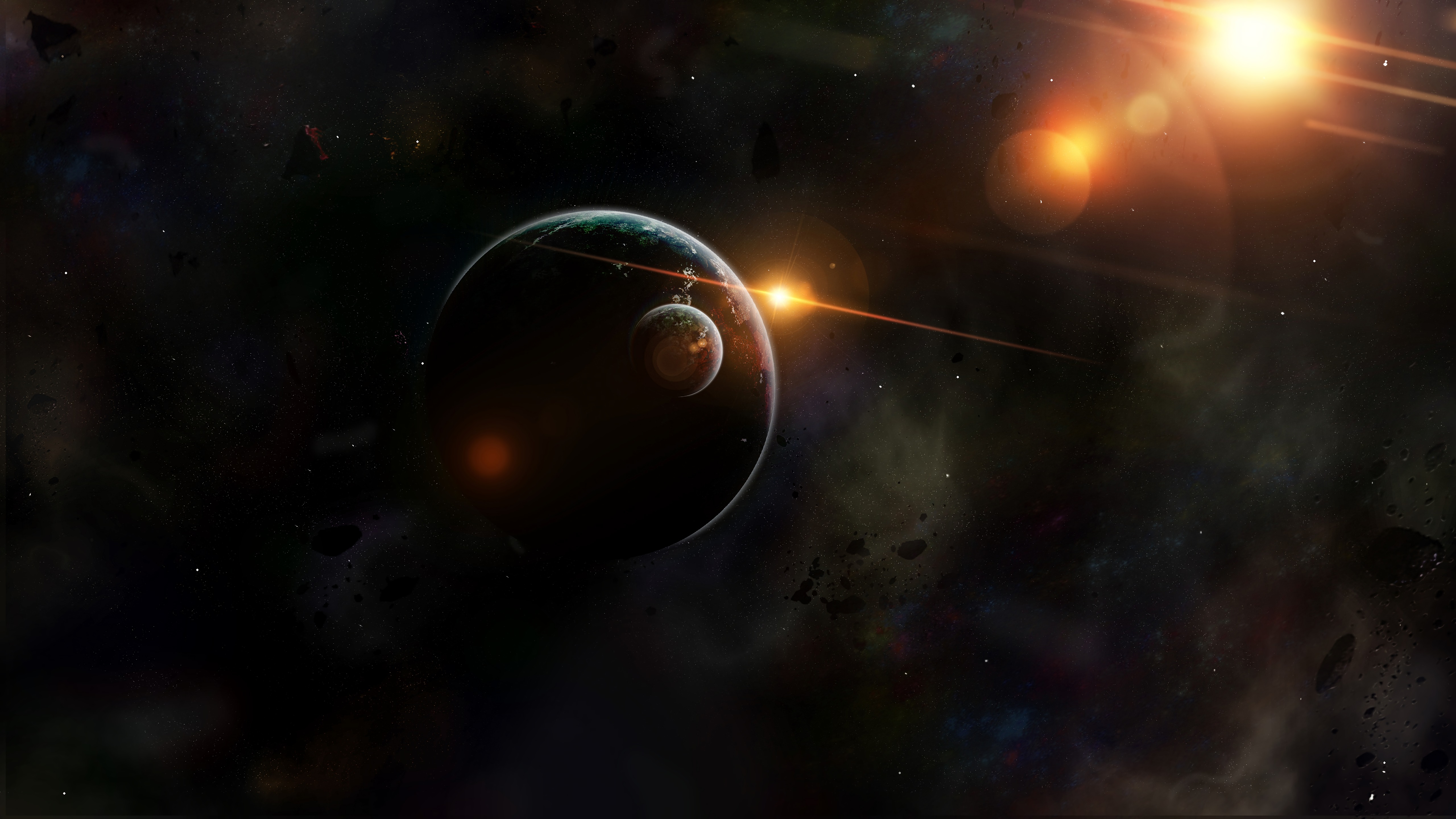 Planet Space 5120x2880