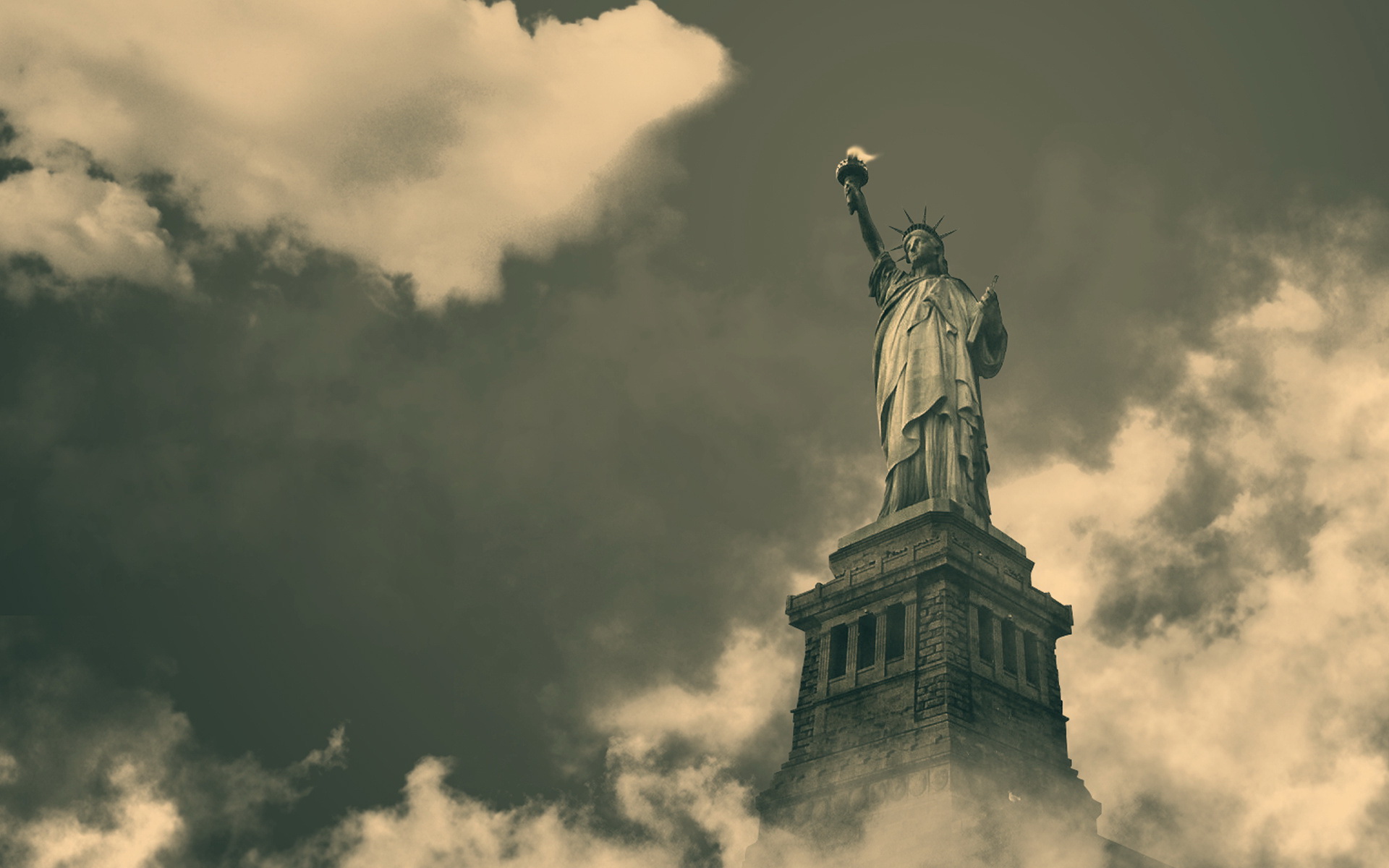 Man Made Statue Of Liberty 1920x1200