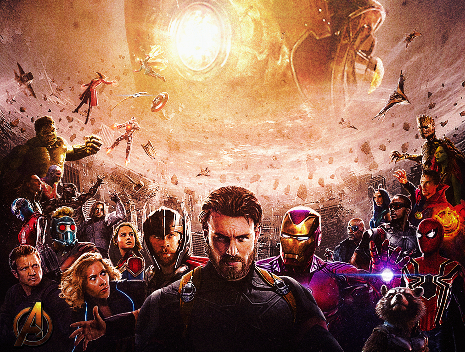 Avengers Infinity War Black Panther Marvel Comics Black Widow Captain America Captain Marvel Doctor  1603x1213