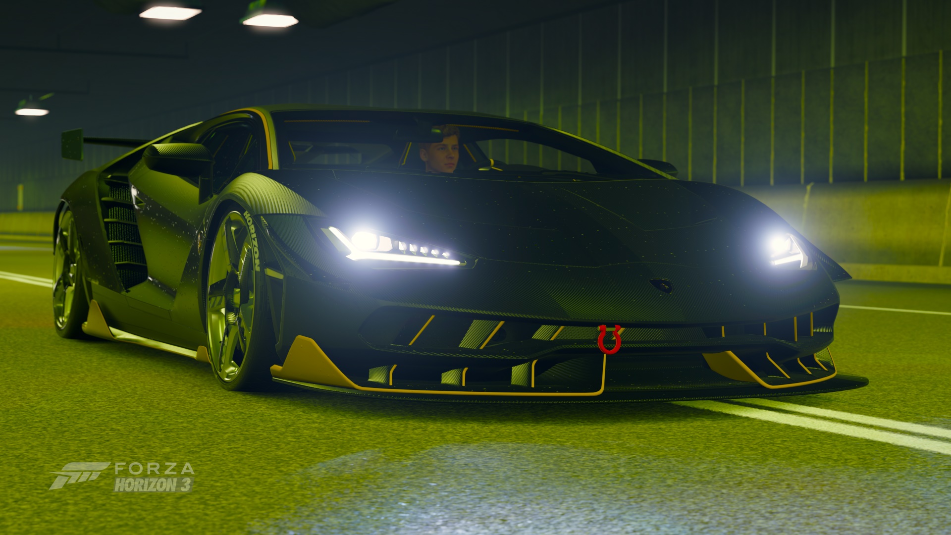 Car Forza Horizon 3 Lamborghini Lamborghini Centenario Video Game 1920x1080