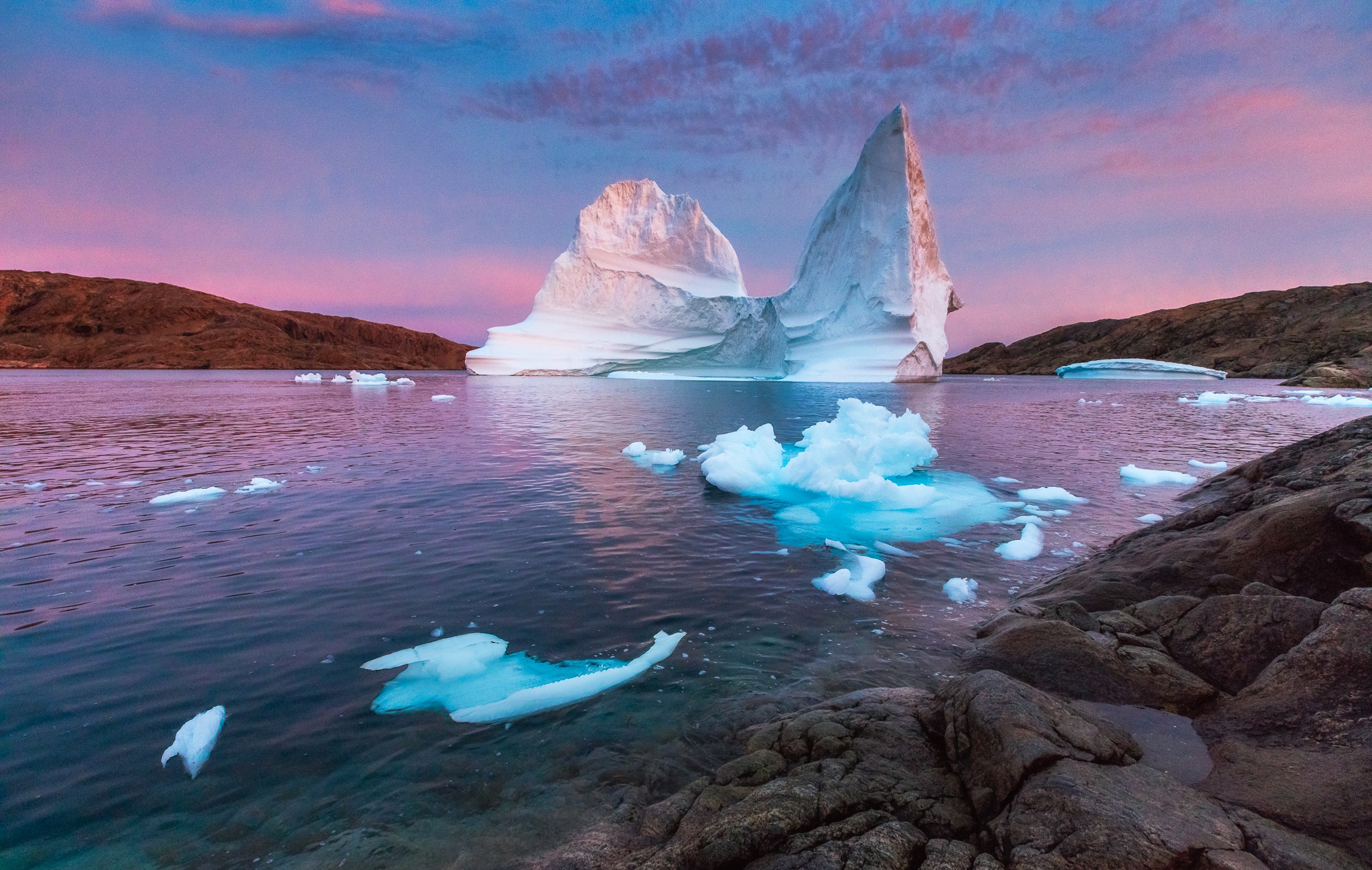 Ice Iceberg Nature 2048x1299
