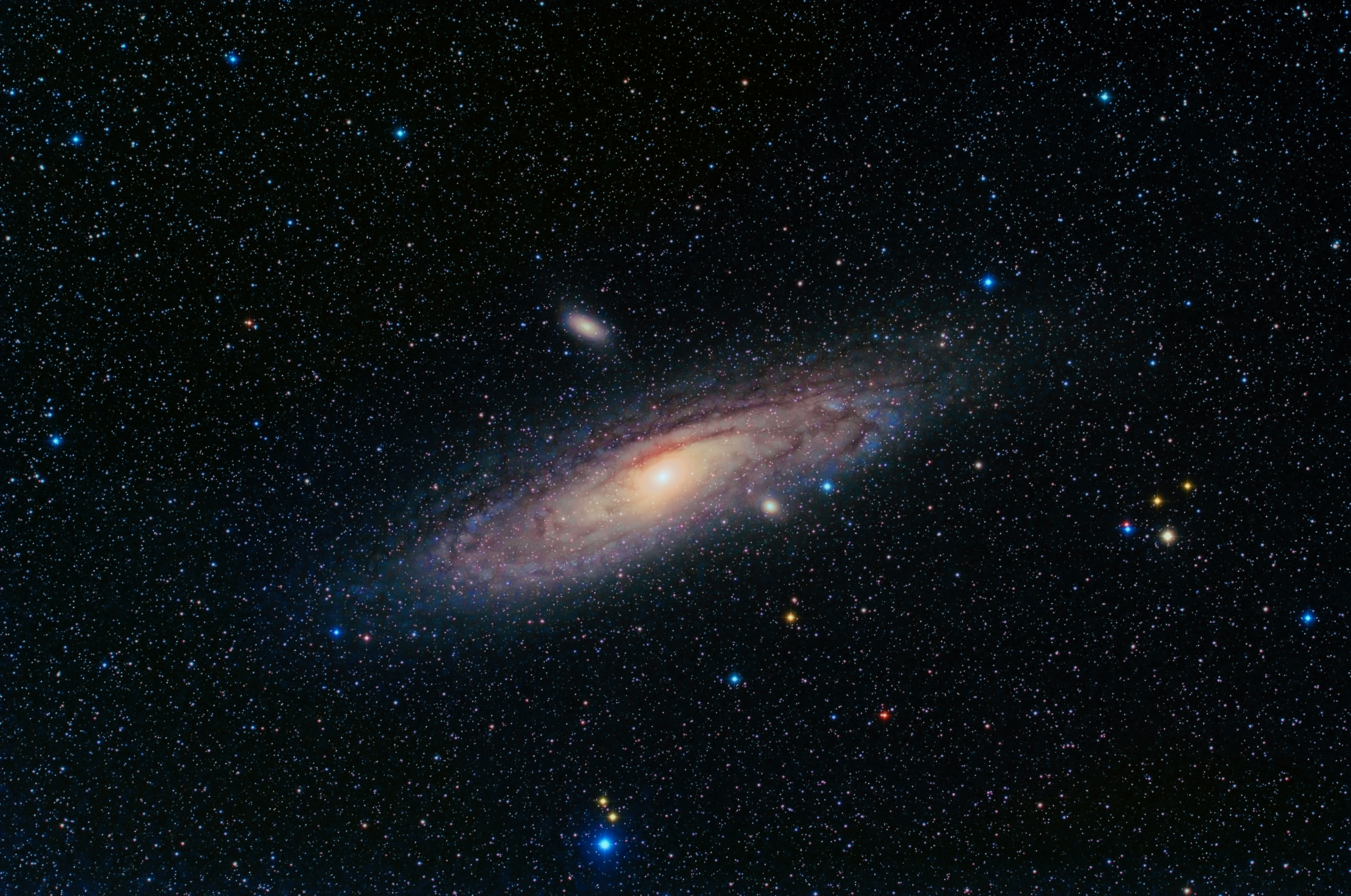 Galaxy Space Stars 3830x2540