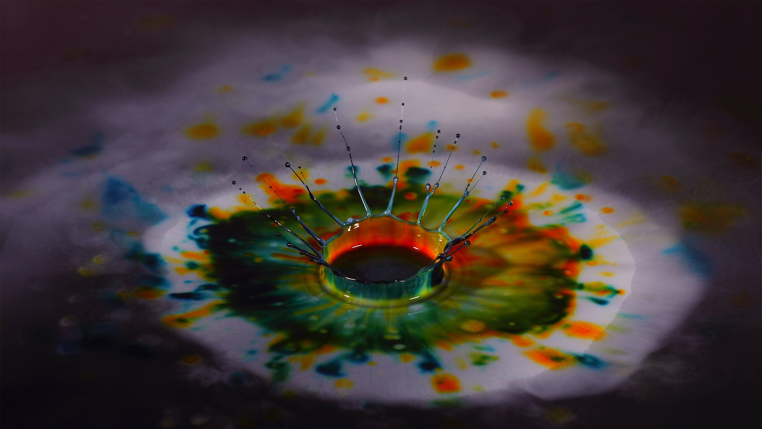 Paint Water Drop 2560x1440