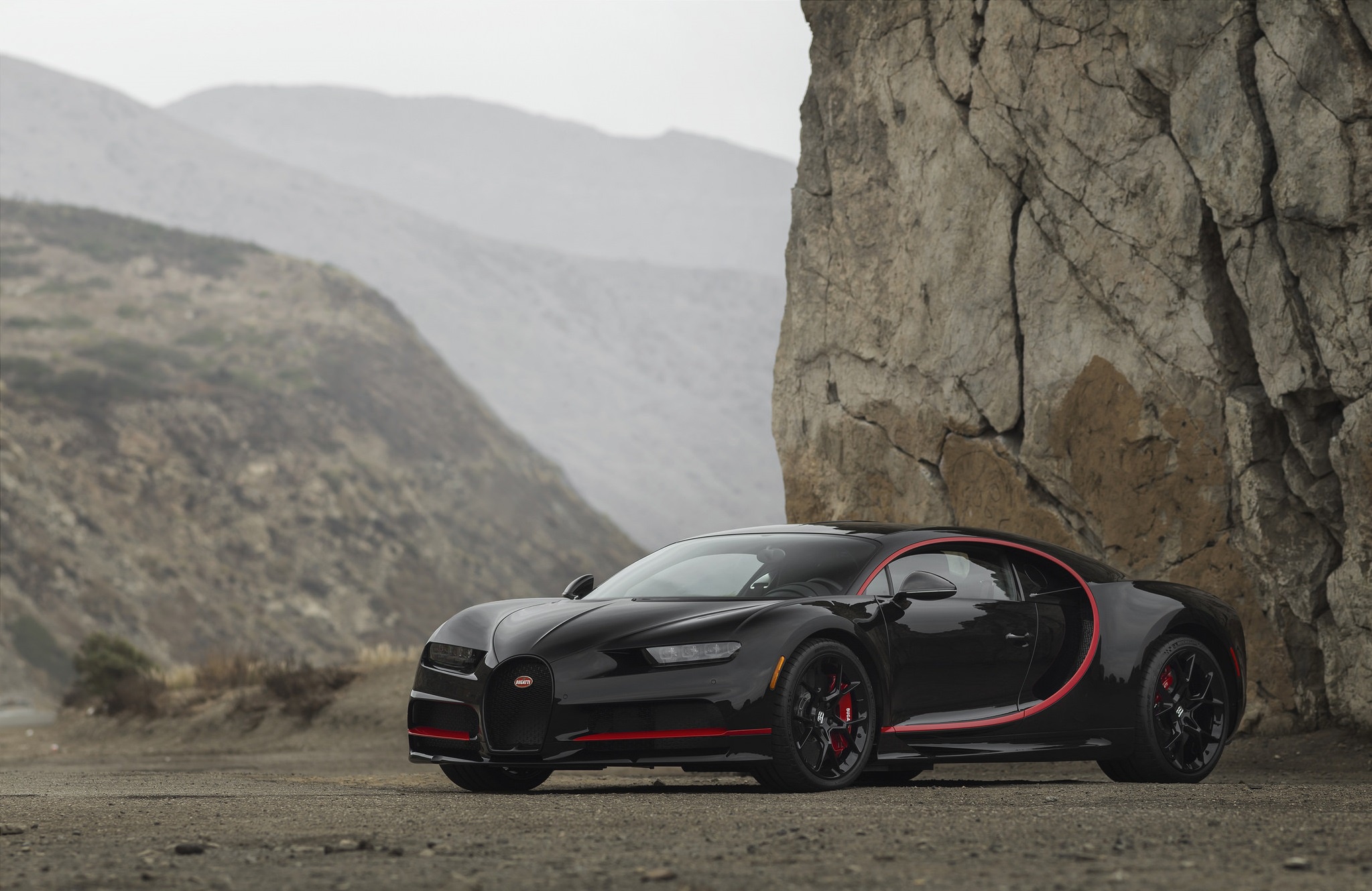 Black Car Bugatti Bugatti Chiron Car Sport Car Supercar Vehicle 2047x1329