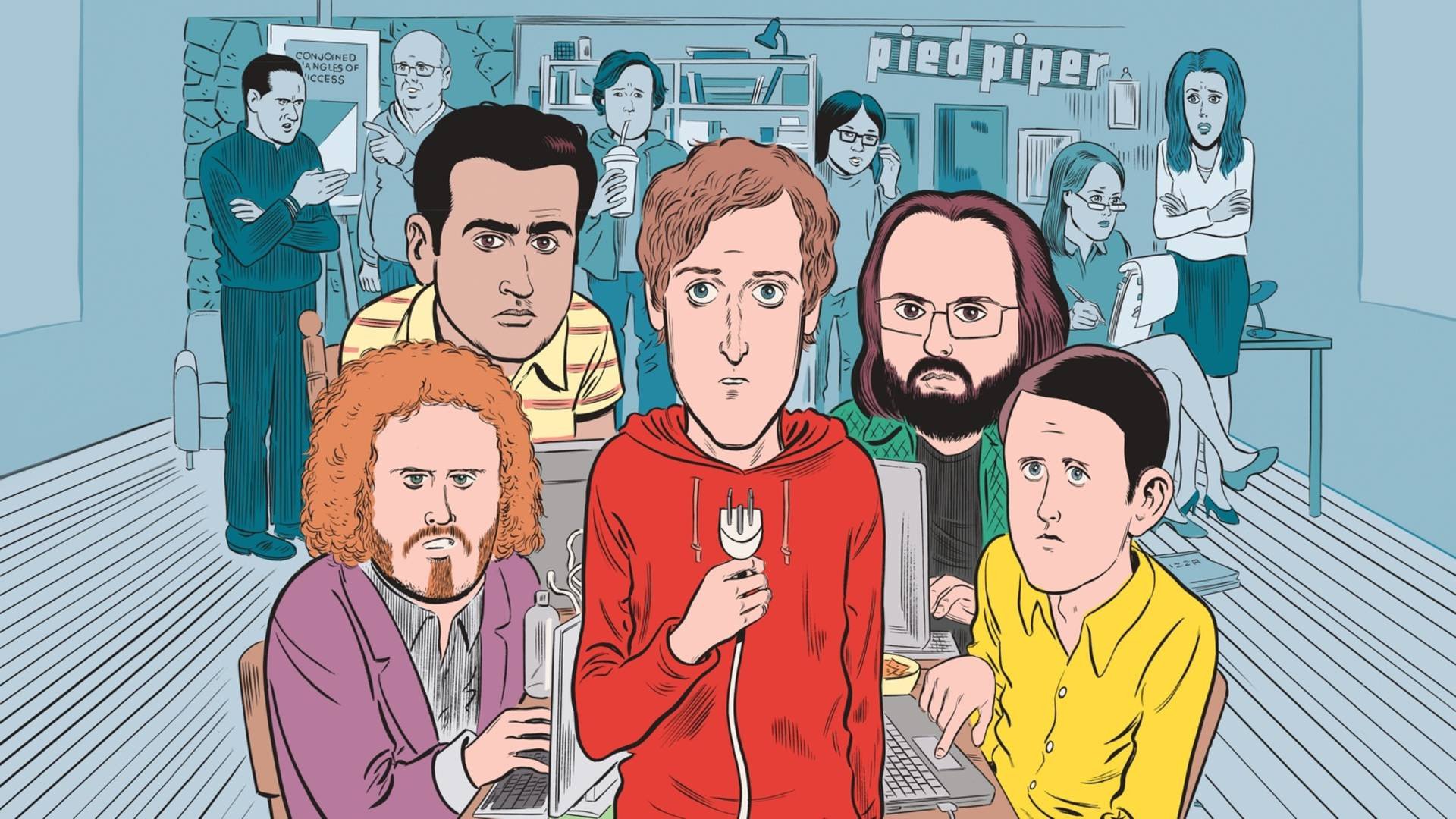 TV Show Silicon Valley 1920x1080