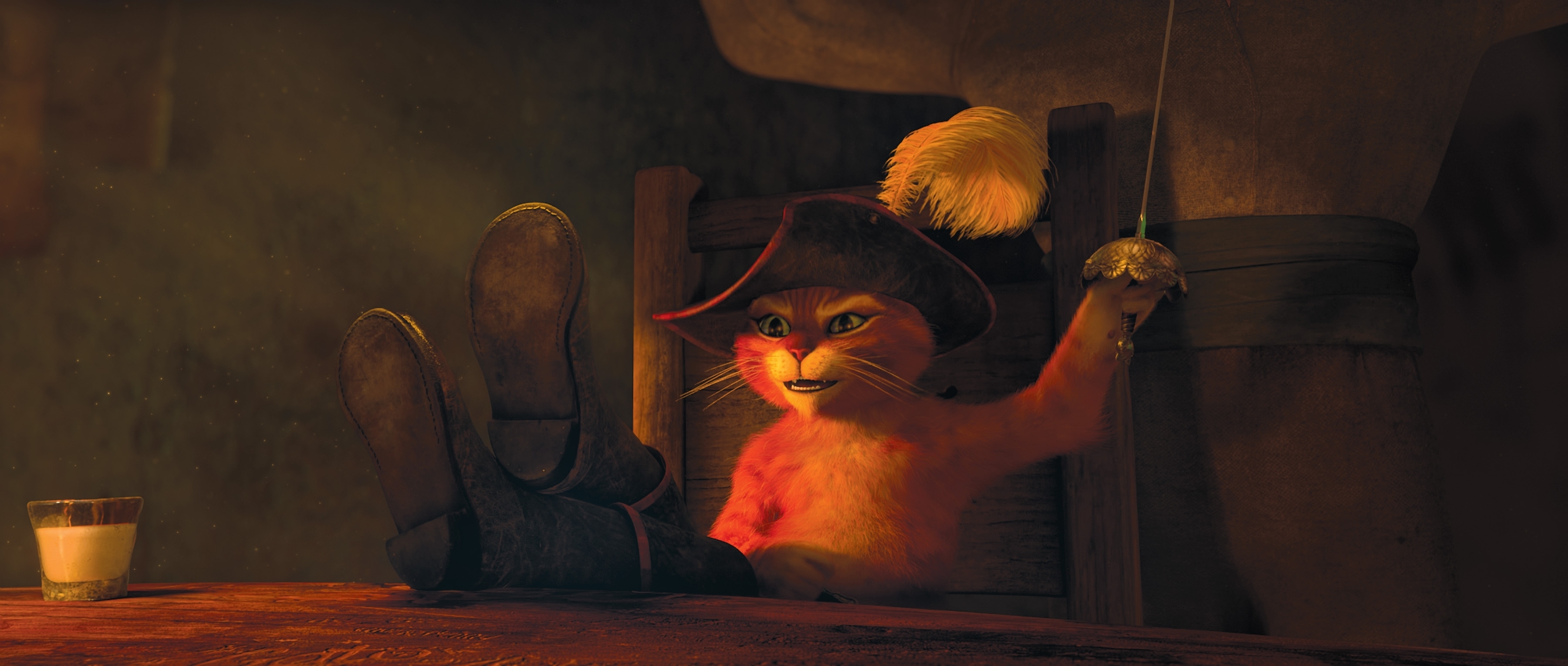 Movie Puss In Boots 3600x1530