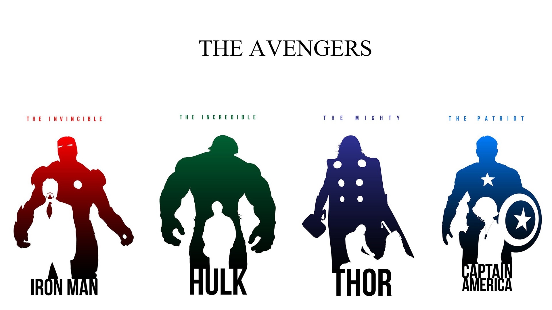 Captain America Hulk Iron Man Thor 1920x1080