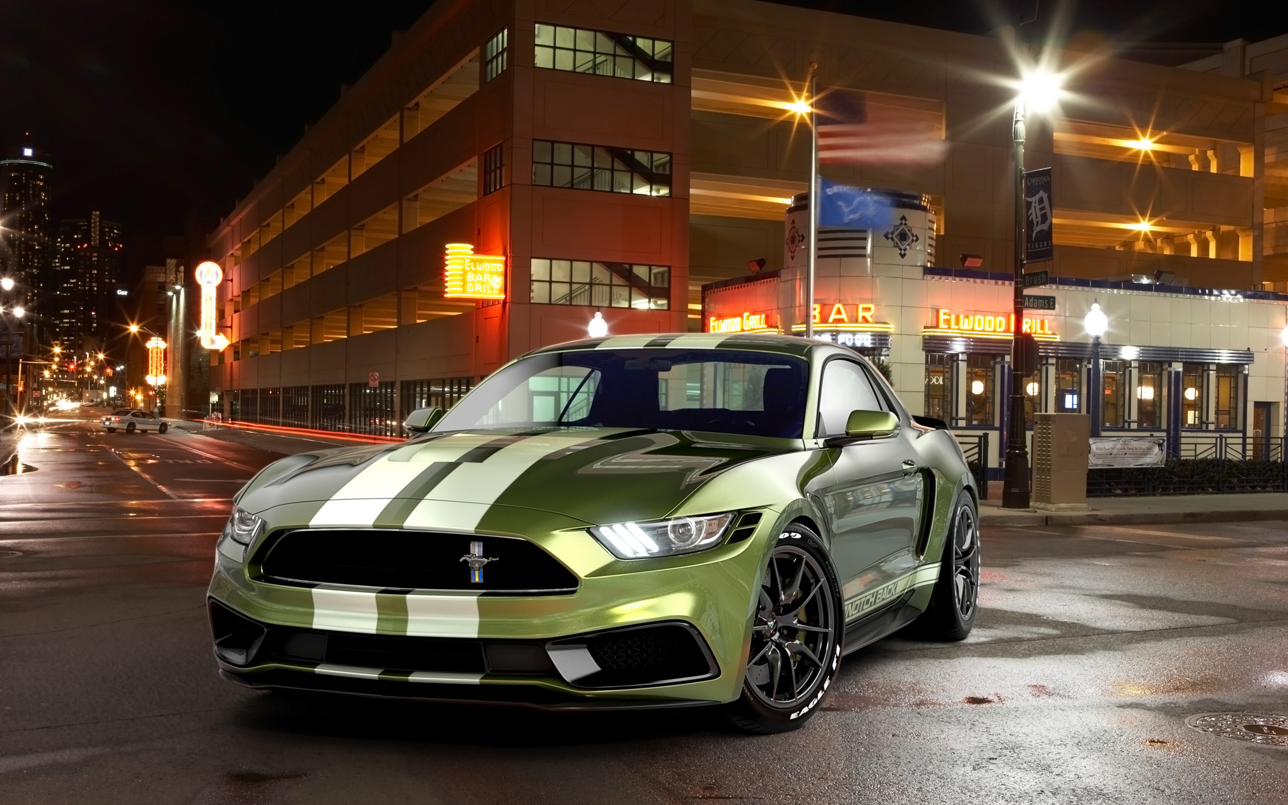 Car Ford Ford Mustang Ford Mustang Notchback Muscle Car Vehicle 2560x1600