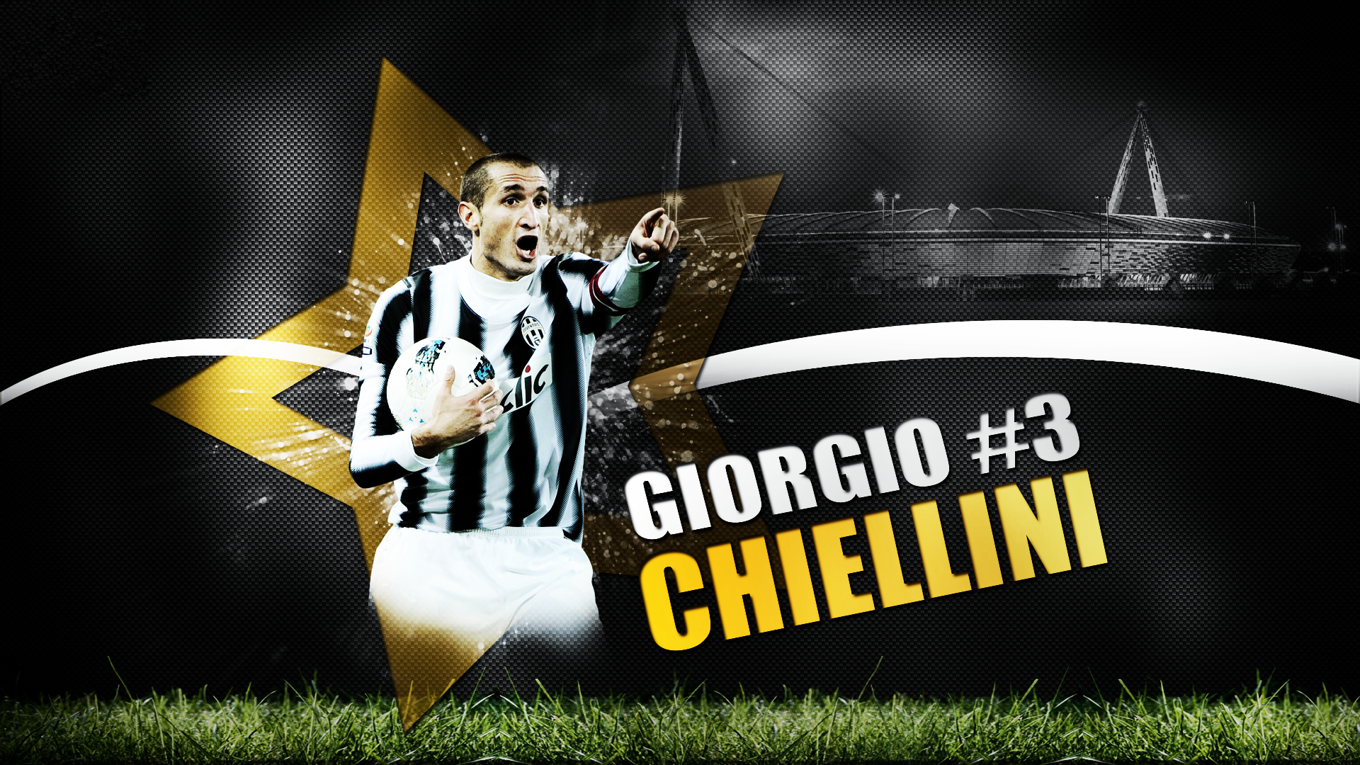 Giorgio Chiellini Italian Juventus F C Soccer 1920x1080