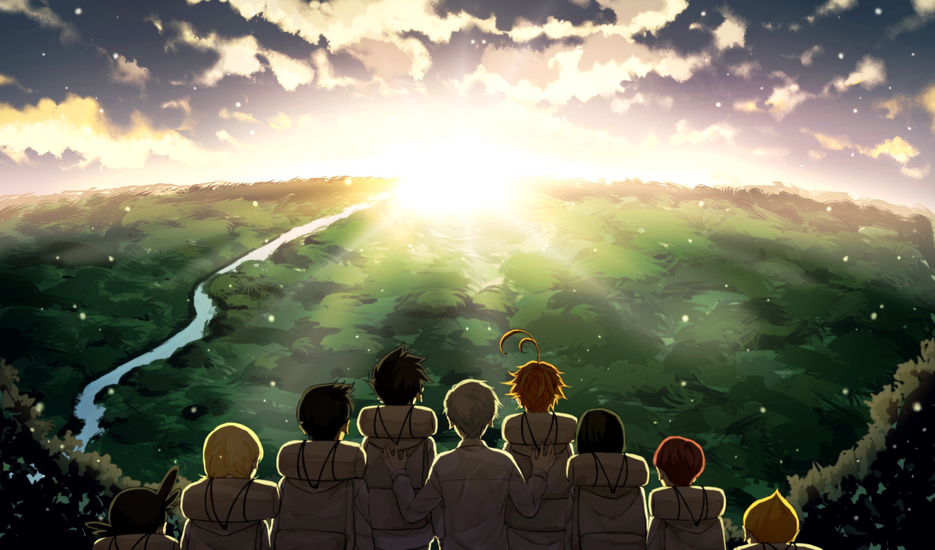 Anime The Promised Neverland 3188x1875