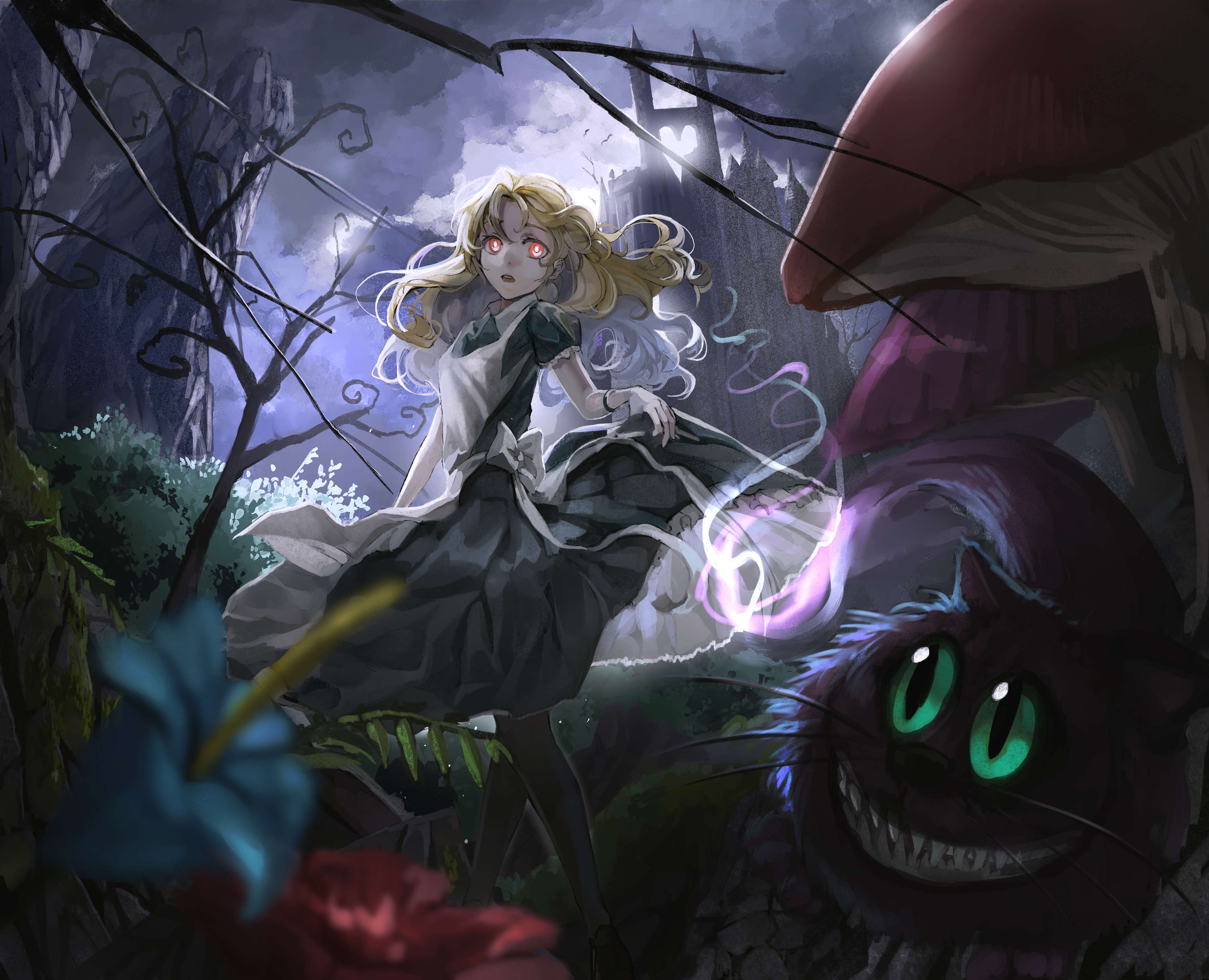 Alice Alice In Wonderland Cheshire Cat 3569x2894