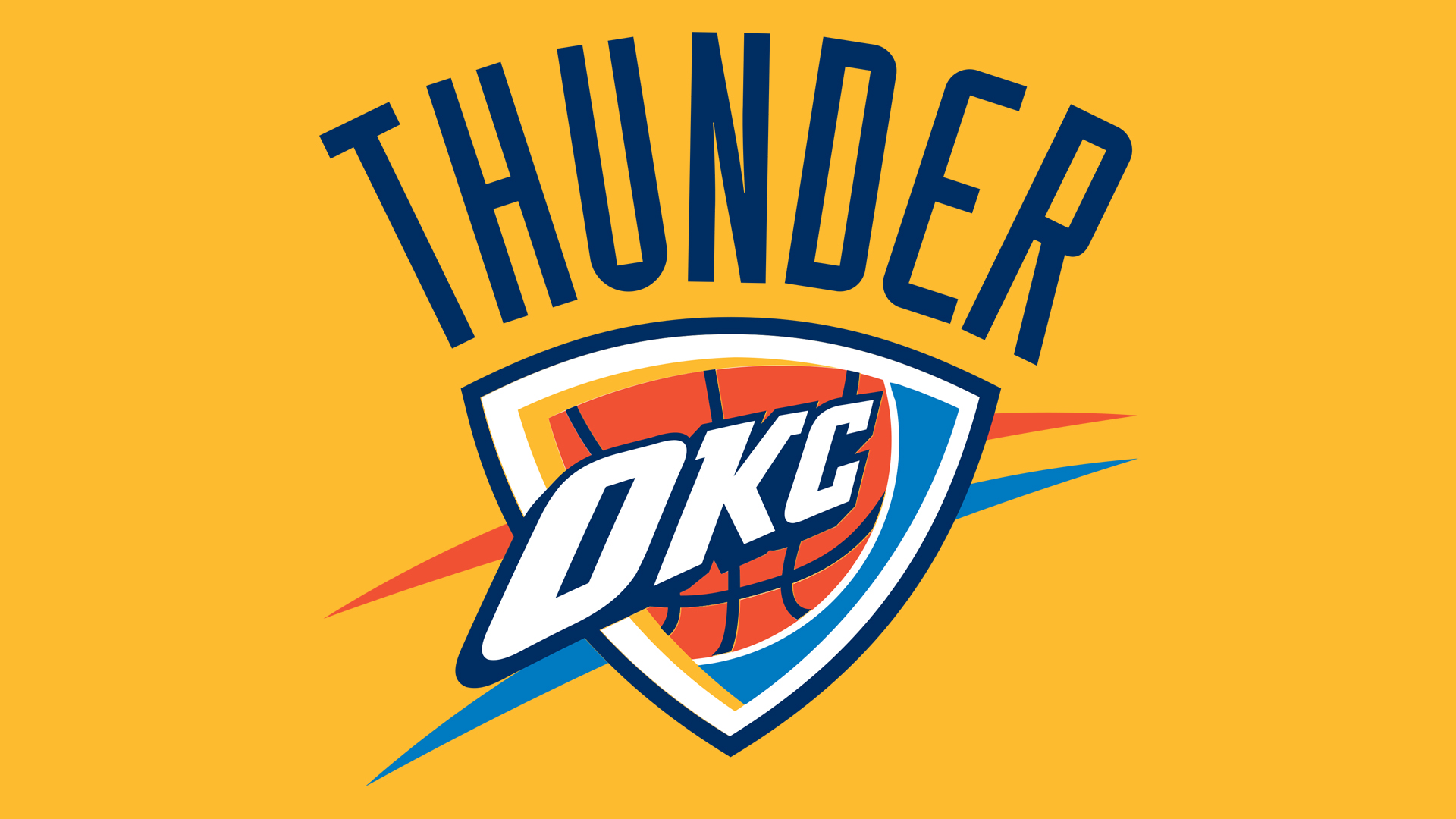 Basketball Logo Nba Oklahoma City Thunder 1920x1080