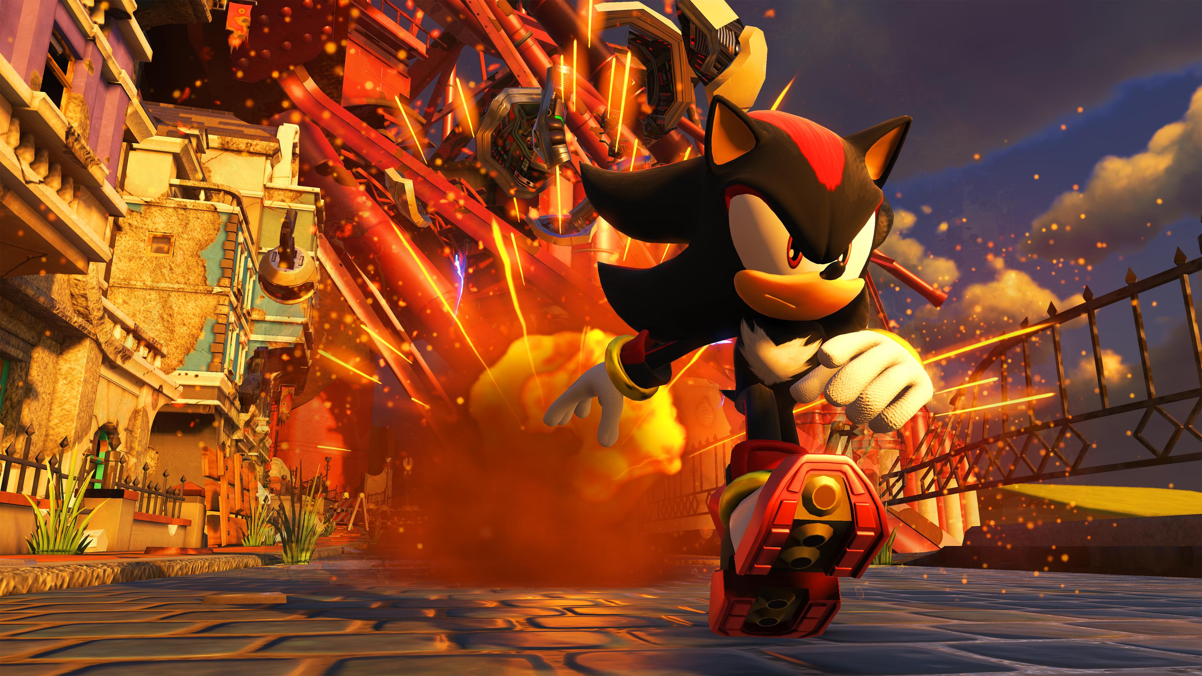 Shadow The Hedgehog Sonic Forces Sonic The Hedgehog 3840x2160
