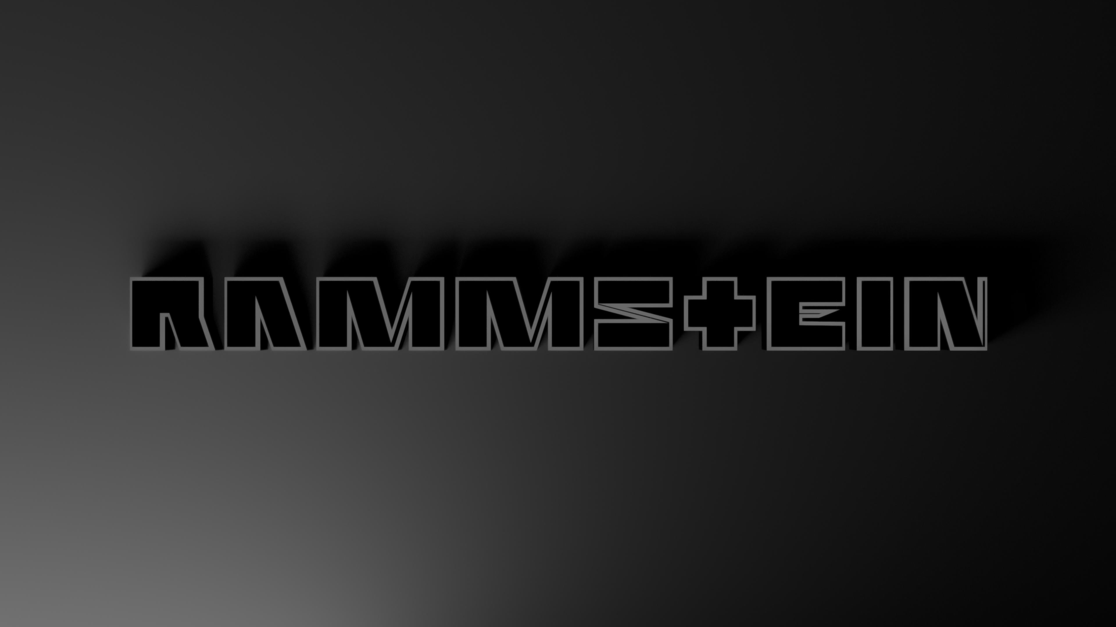 Black Amp White Music Rammstein 3840x2160