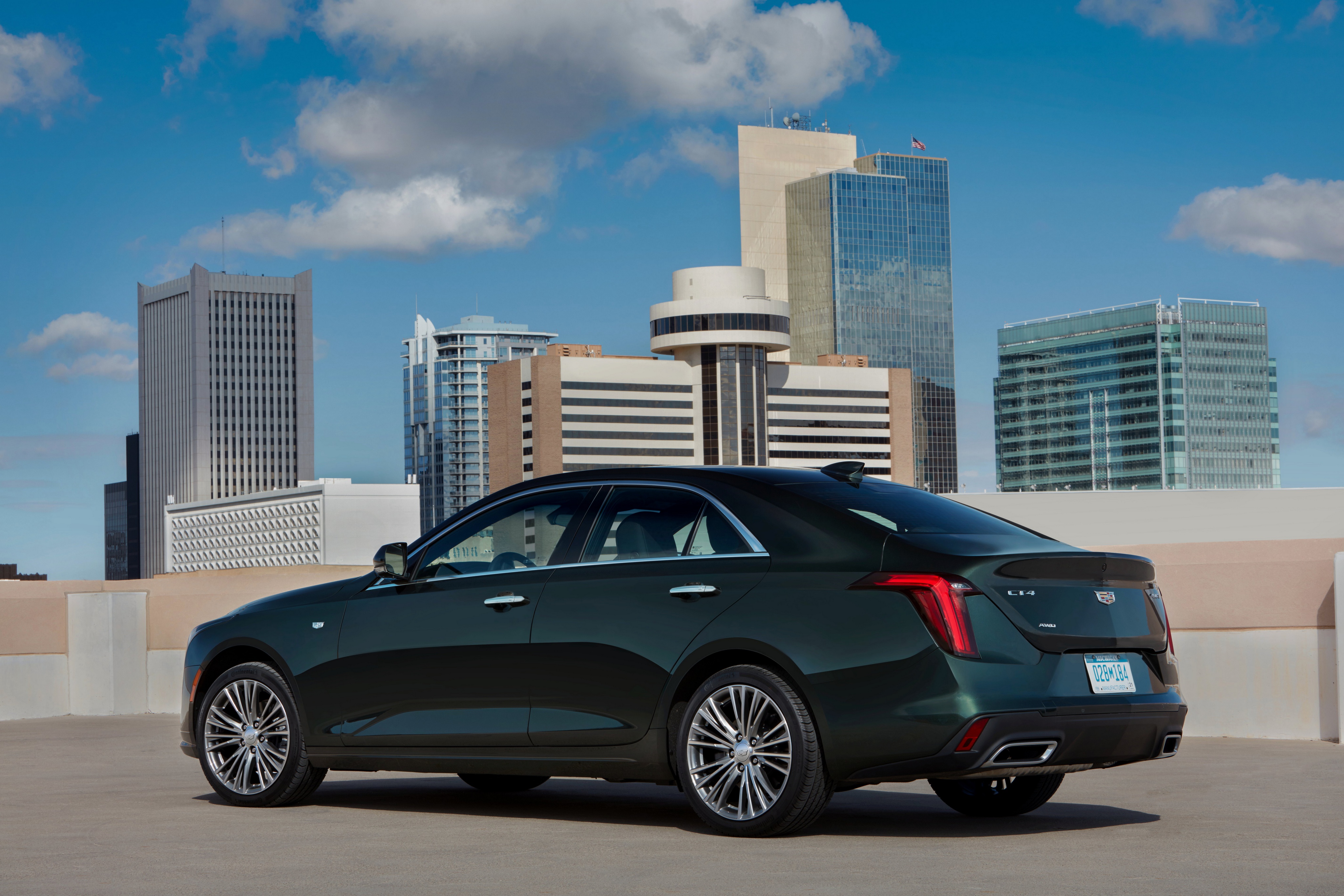 Cadillac Cadillac Ct4 Car Compact Car Green Car Luxury Car 4096x2731