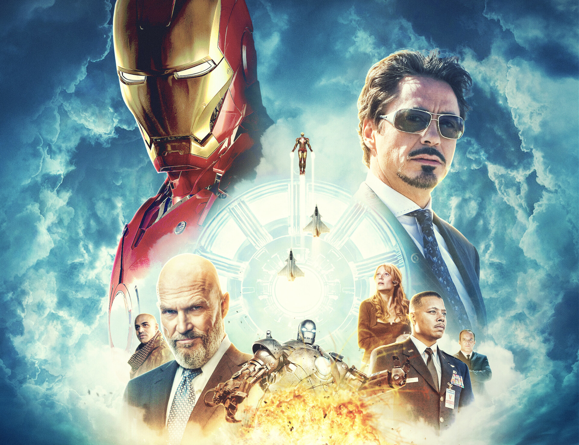 Iron Man Marvel Comics Pepper Potts Tony Stark 1920x1475