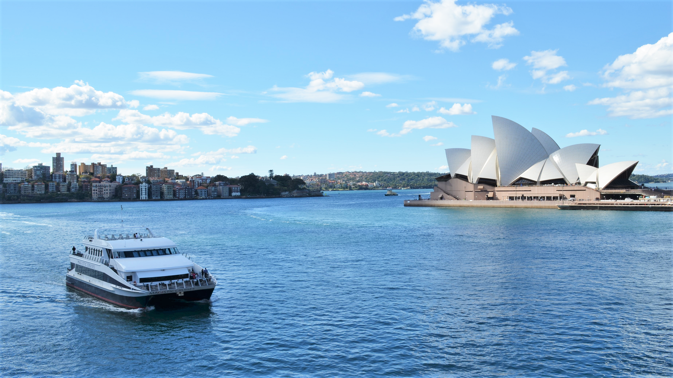 Australia Ferry Sydney Sydney Harbour Sydney Opera House 2176x1224