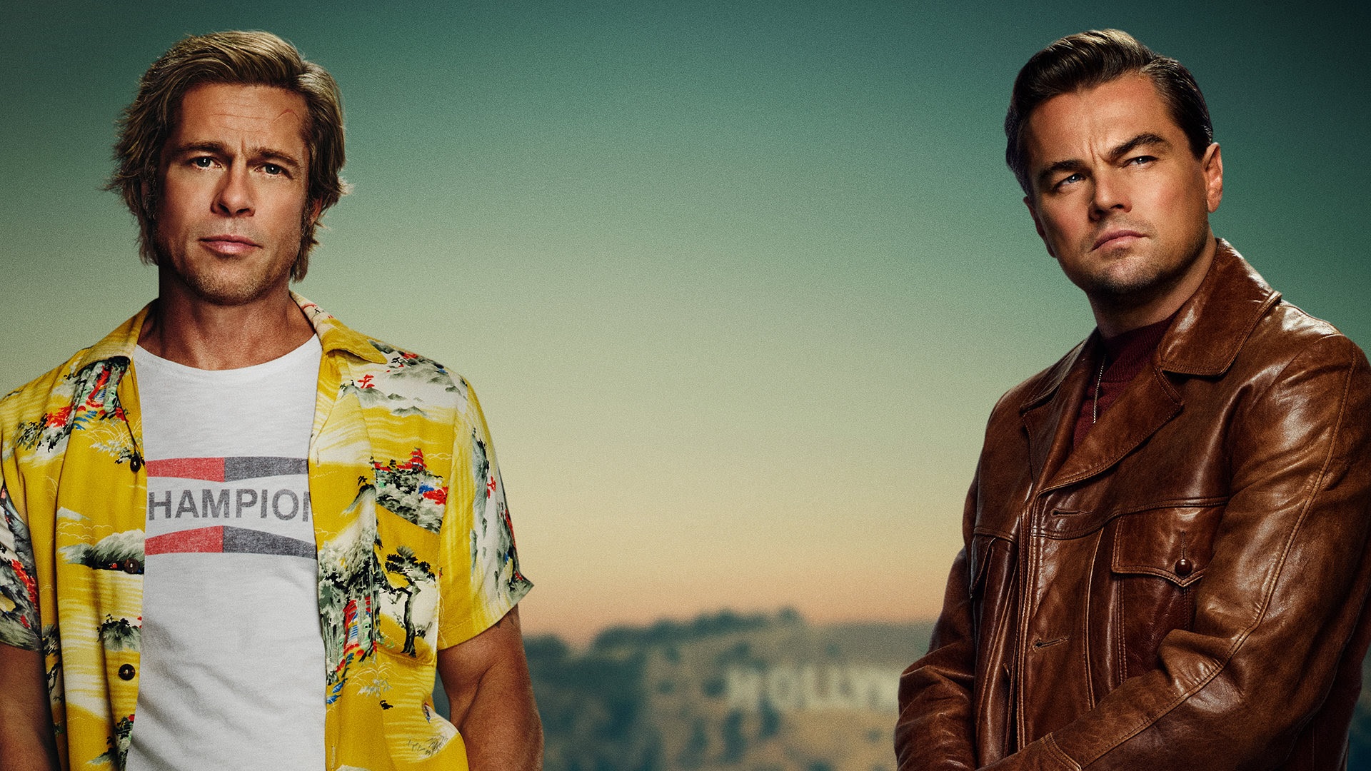 Brad Pitt Cliff Booth Leonardo Dicaprio Once Upon A Time In Hollywood Rick Dalton 1920x1080