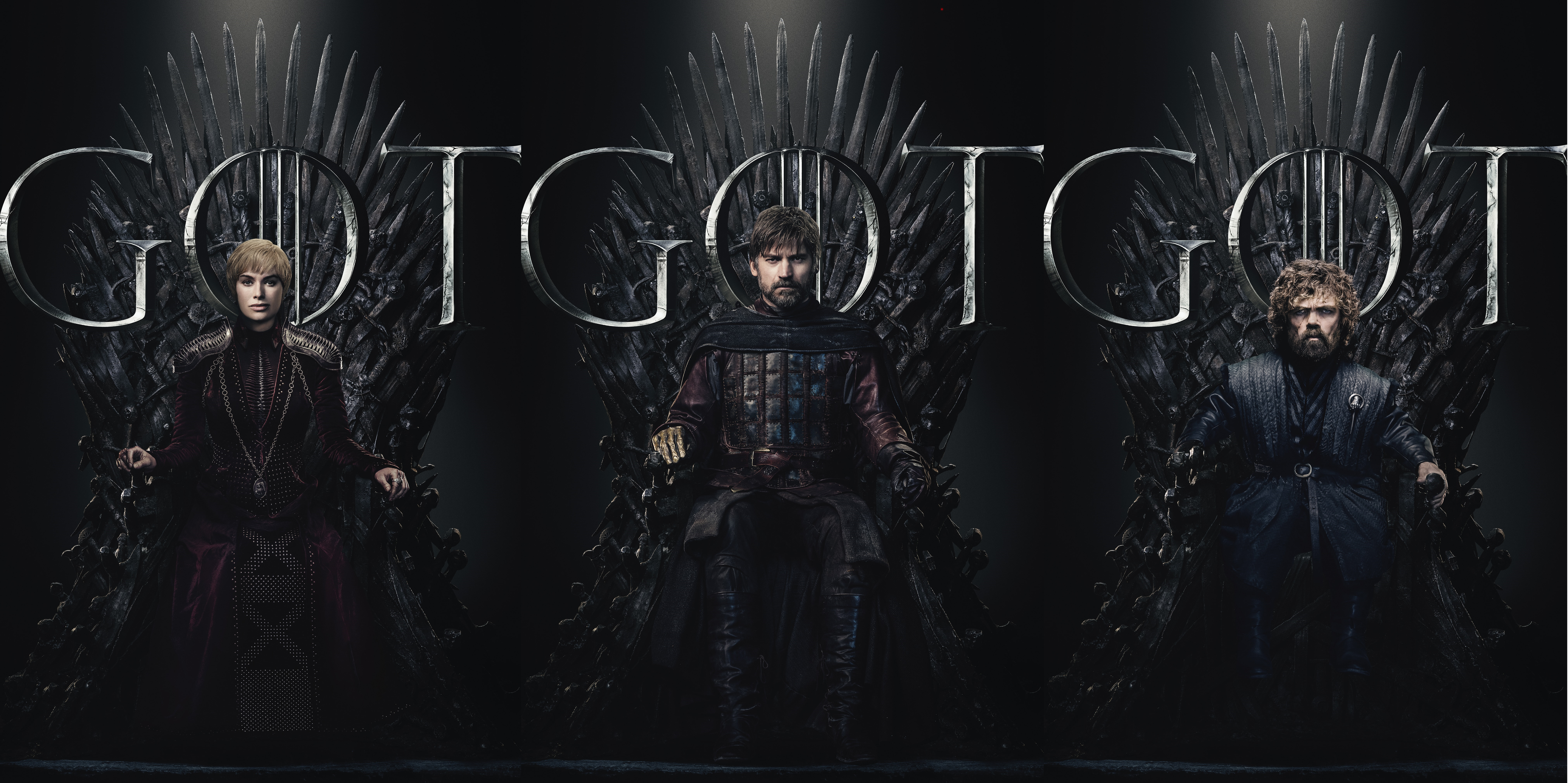 Cersei Lannister Jaime Lannister Lena Headey Nikolaj Coster Waldau Peter Dinklage Tyrion Lannister 8088x4040