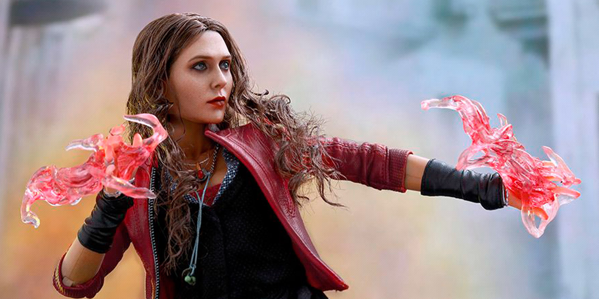 Elizabeth Olsen Figurine Scarlet Witch 2009x1005