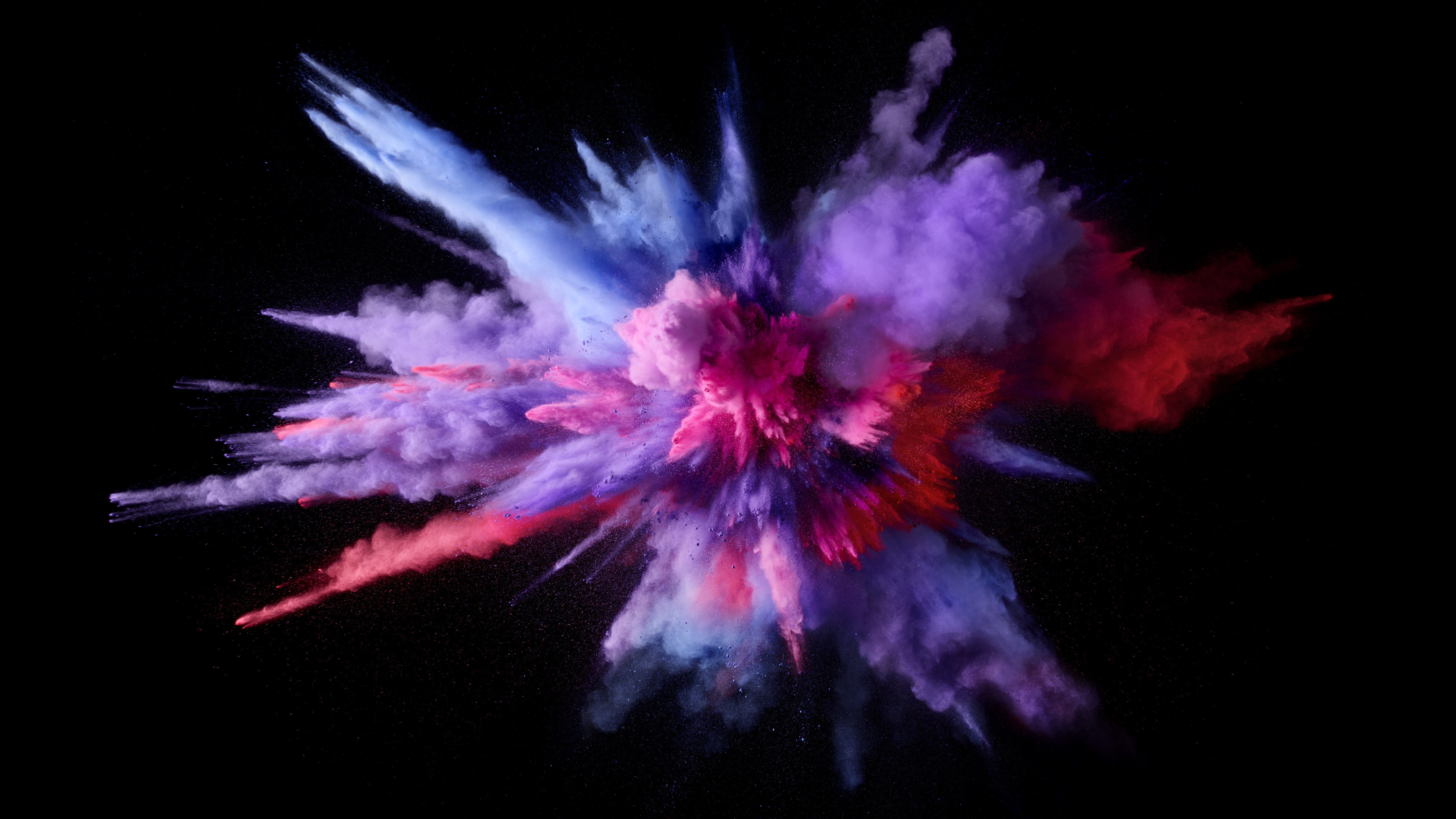 Colorful Colors Smoke 5120x2880