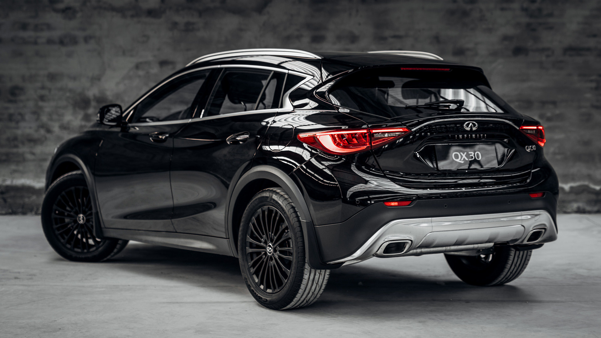 Black Car Car Compact Car Crossover Car Infiniti Qx30 Luxury Car Suv 1920x1080