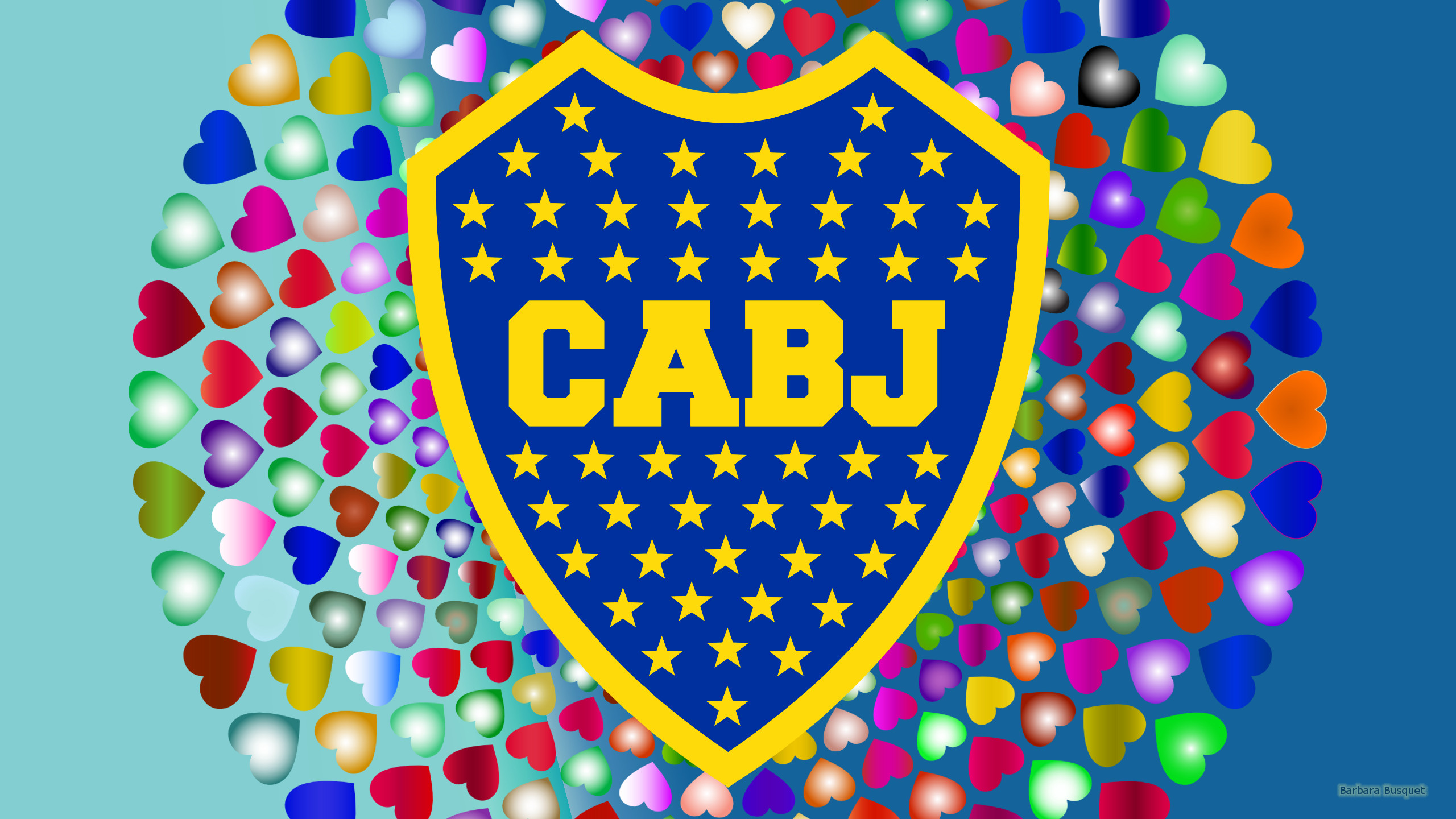 Boca Juniors Emblem Logo Soccer 2560x1440
