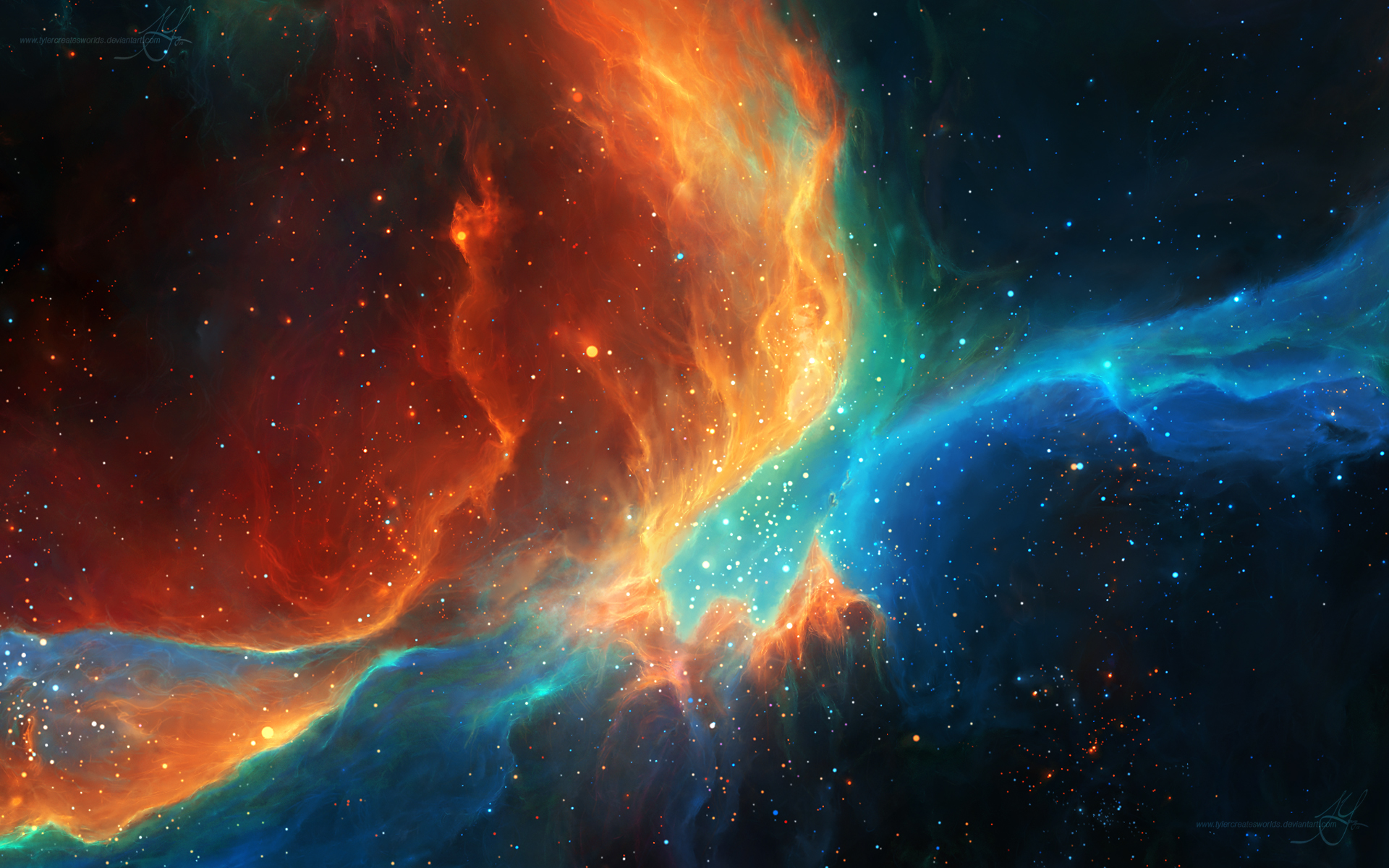 Sci Fi Nebula 1920x1200
