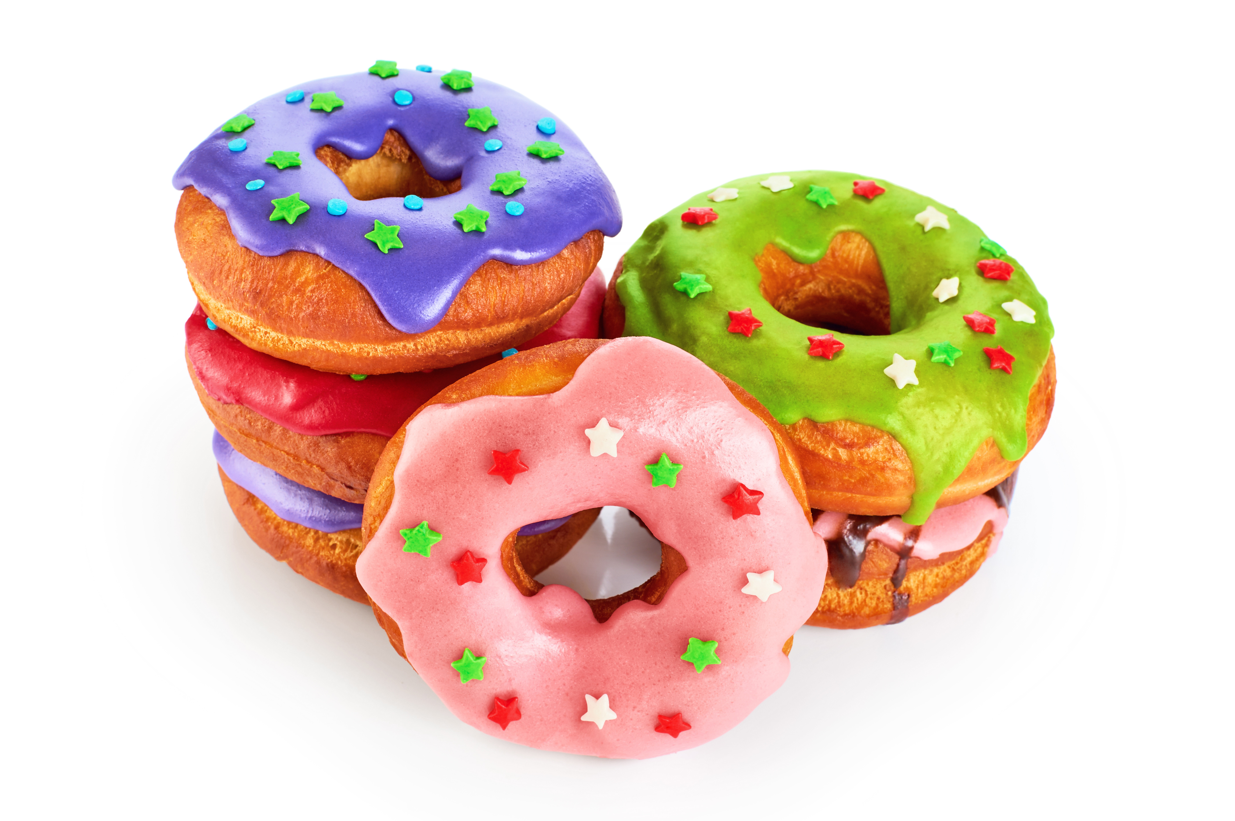 Colors Doughnut Sweets 4256x2832