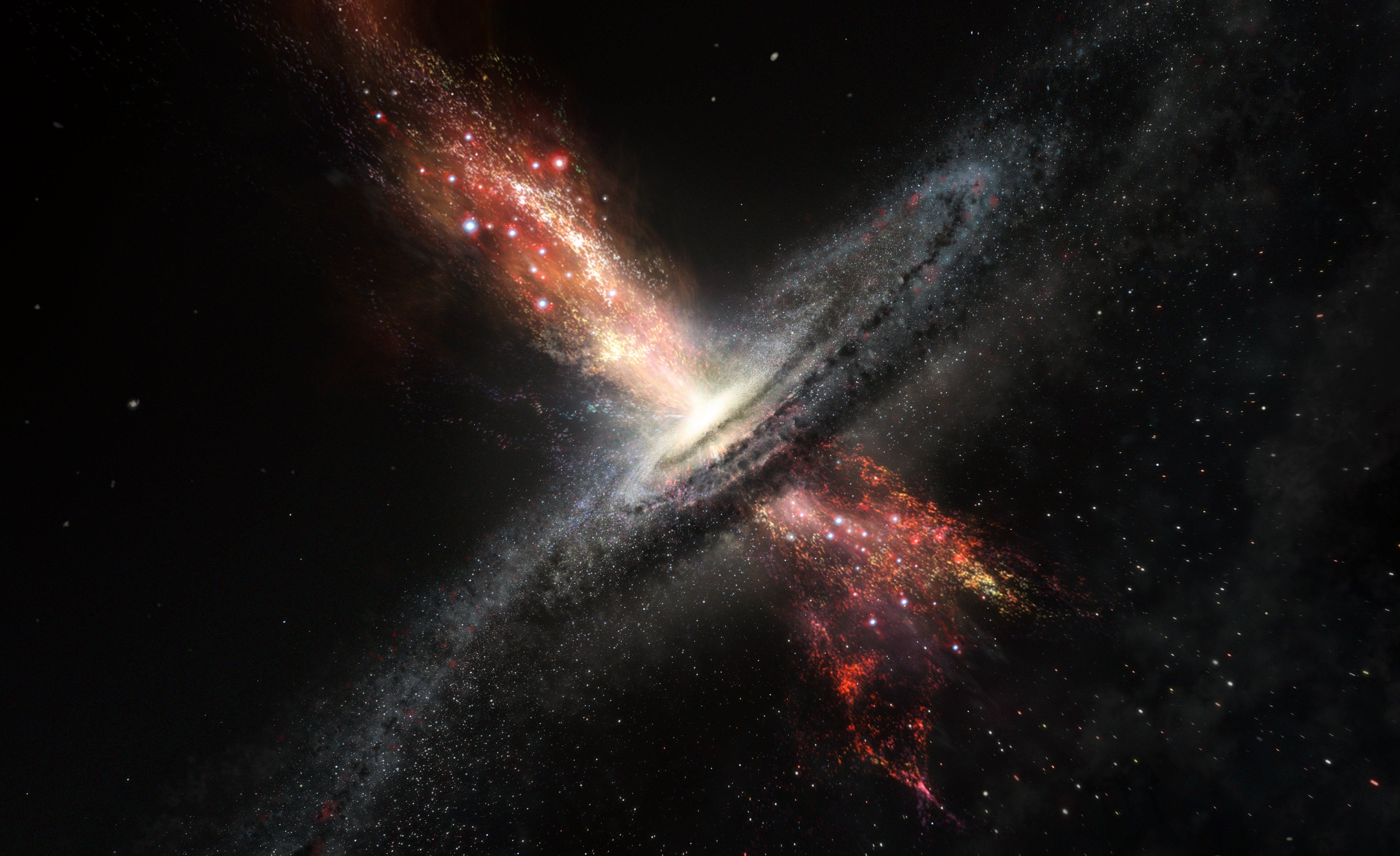Black Hole Galaxy Space 5292x3240