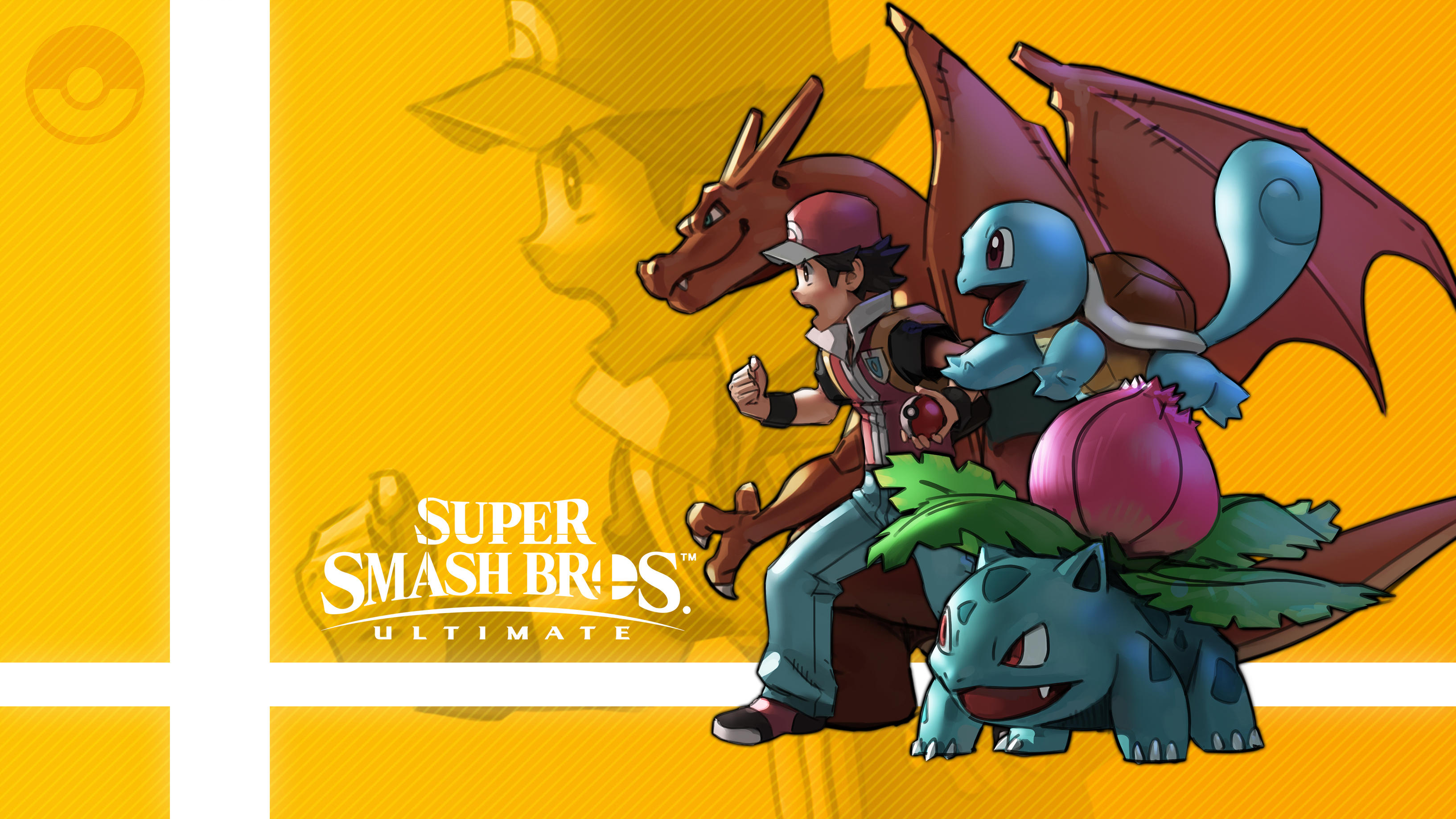 Charizard Pokemon Ivysaur Pokemon Pokemon Trainer Squirtle Pokemon Super Smash Bros Ultimate 3266x1837