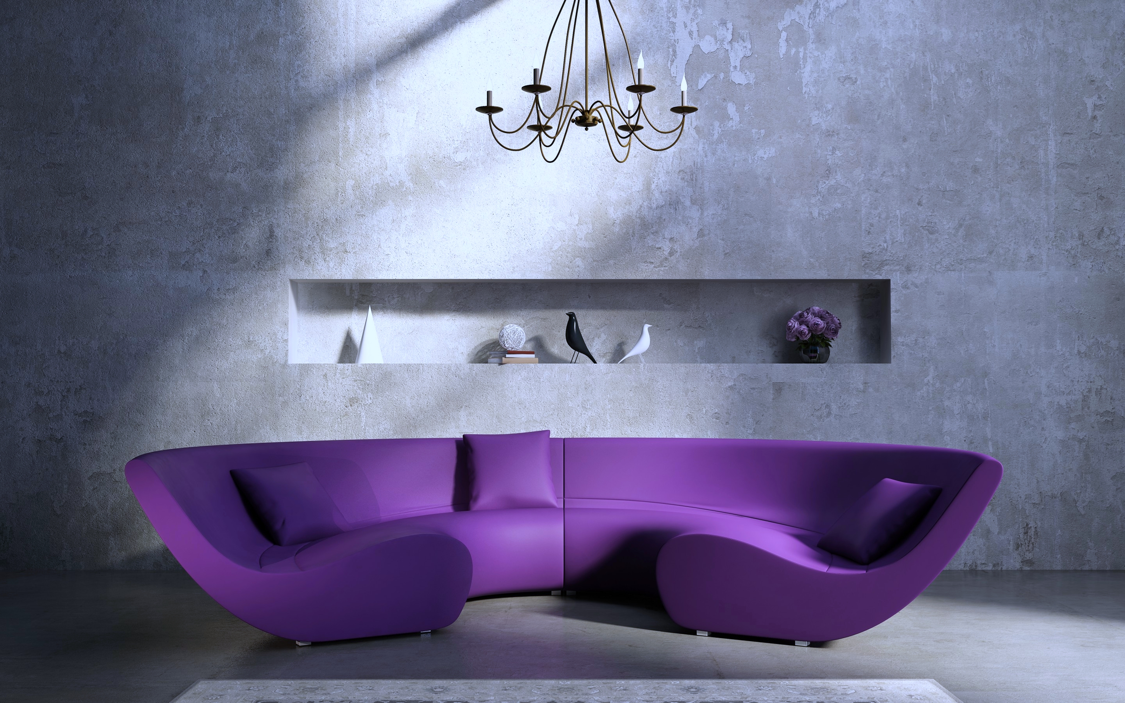 Furniture House Sofa Style 3840x2400