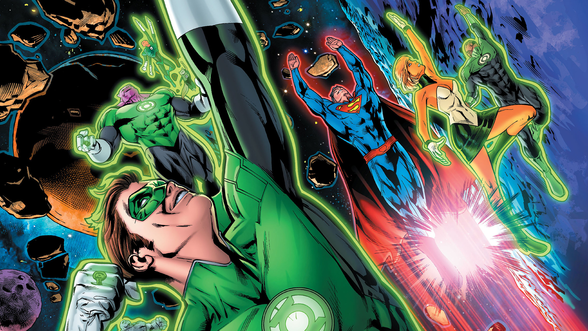 Dc Comics Green Lantern Kilowog Dc Comics Superman 1920x1080
