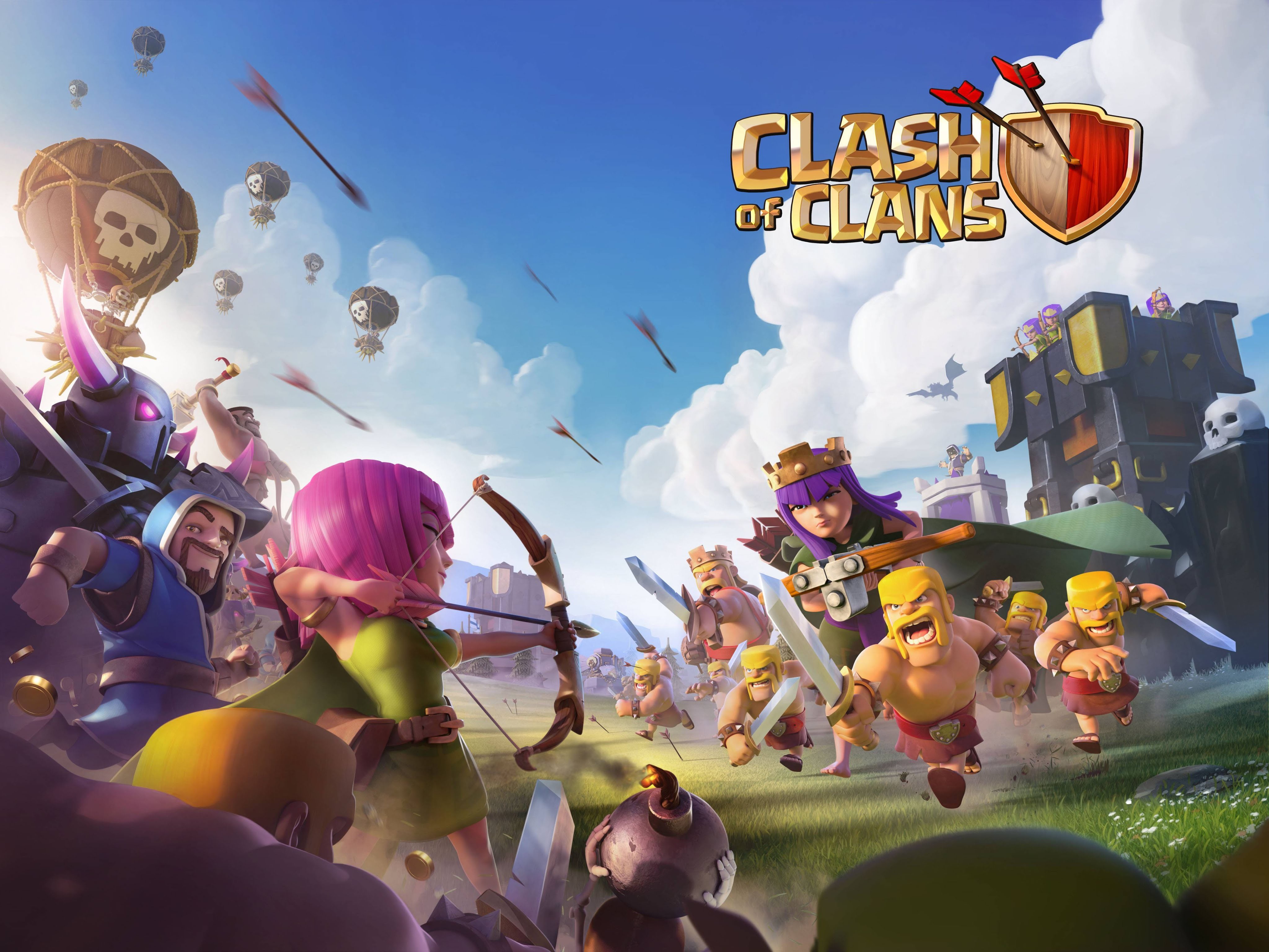 Clash Of Clans 4096x3072
