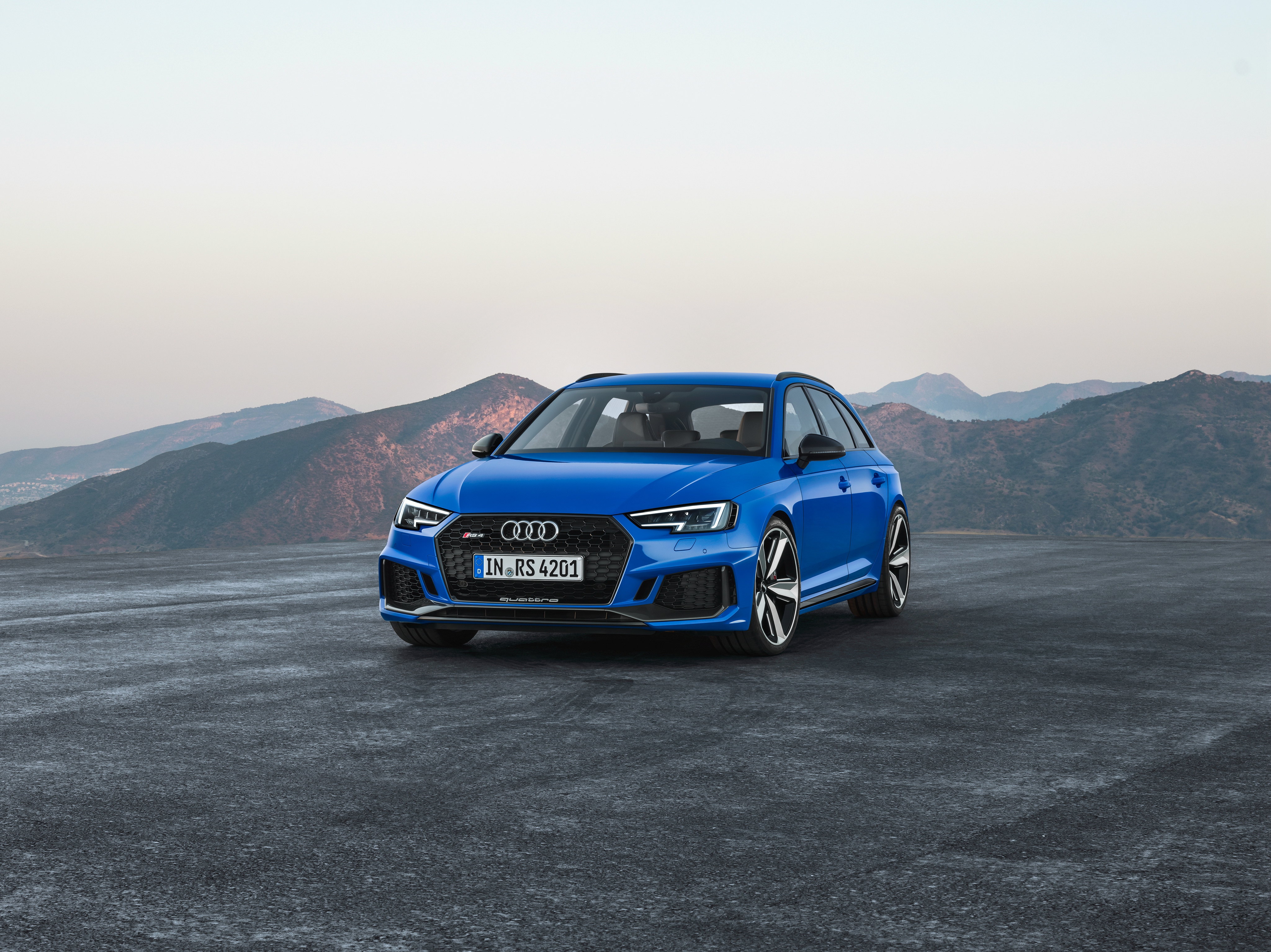 Audi Audi Rs4 Blue Car Car Luxury Car Vehicle 4096x3069