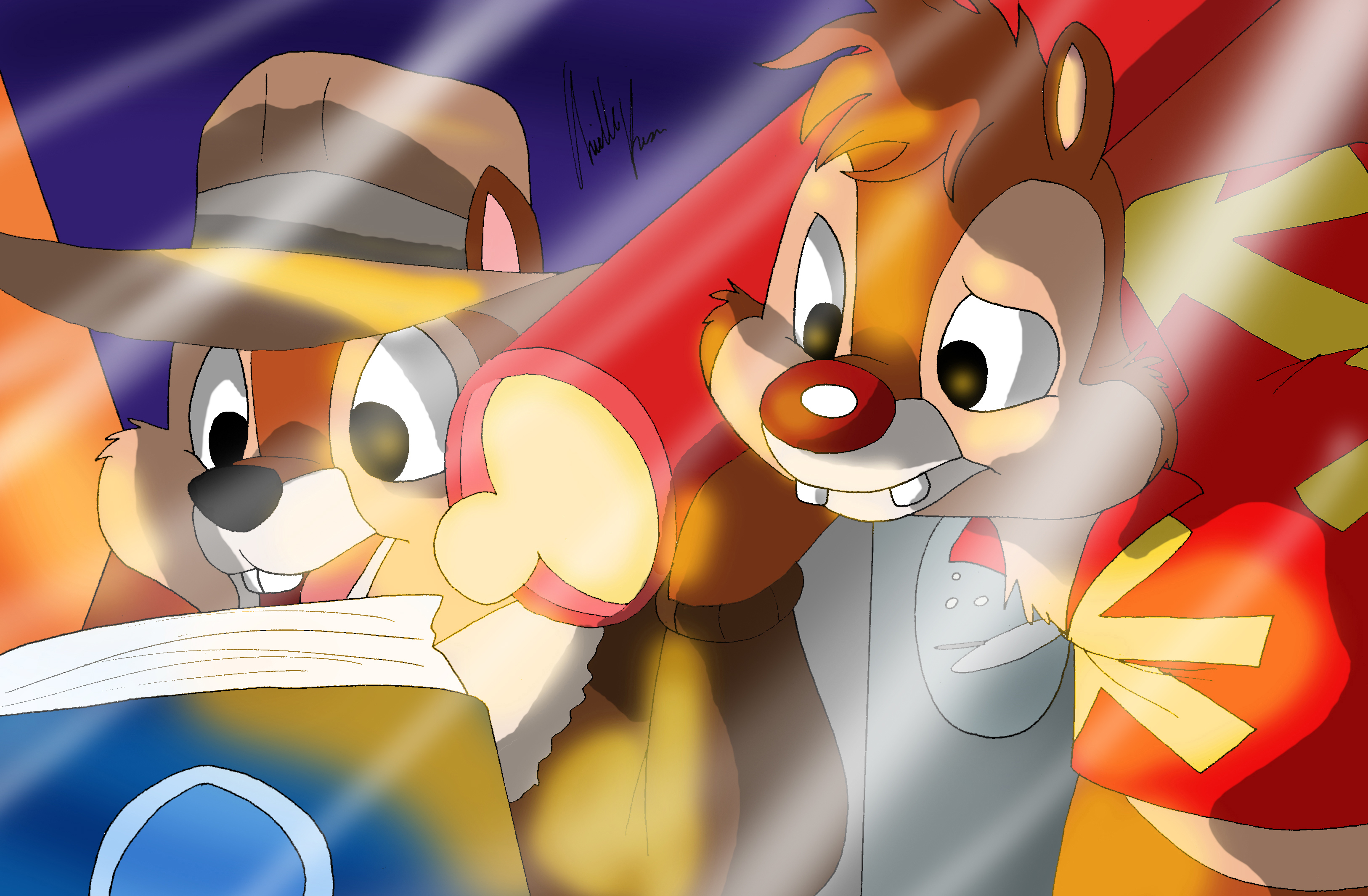 Chip And Dale 3252x2131