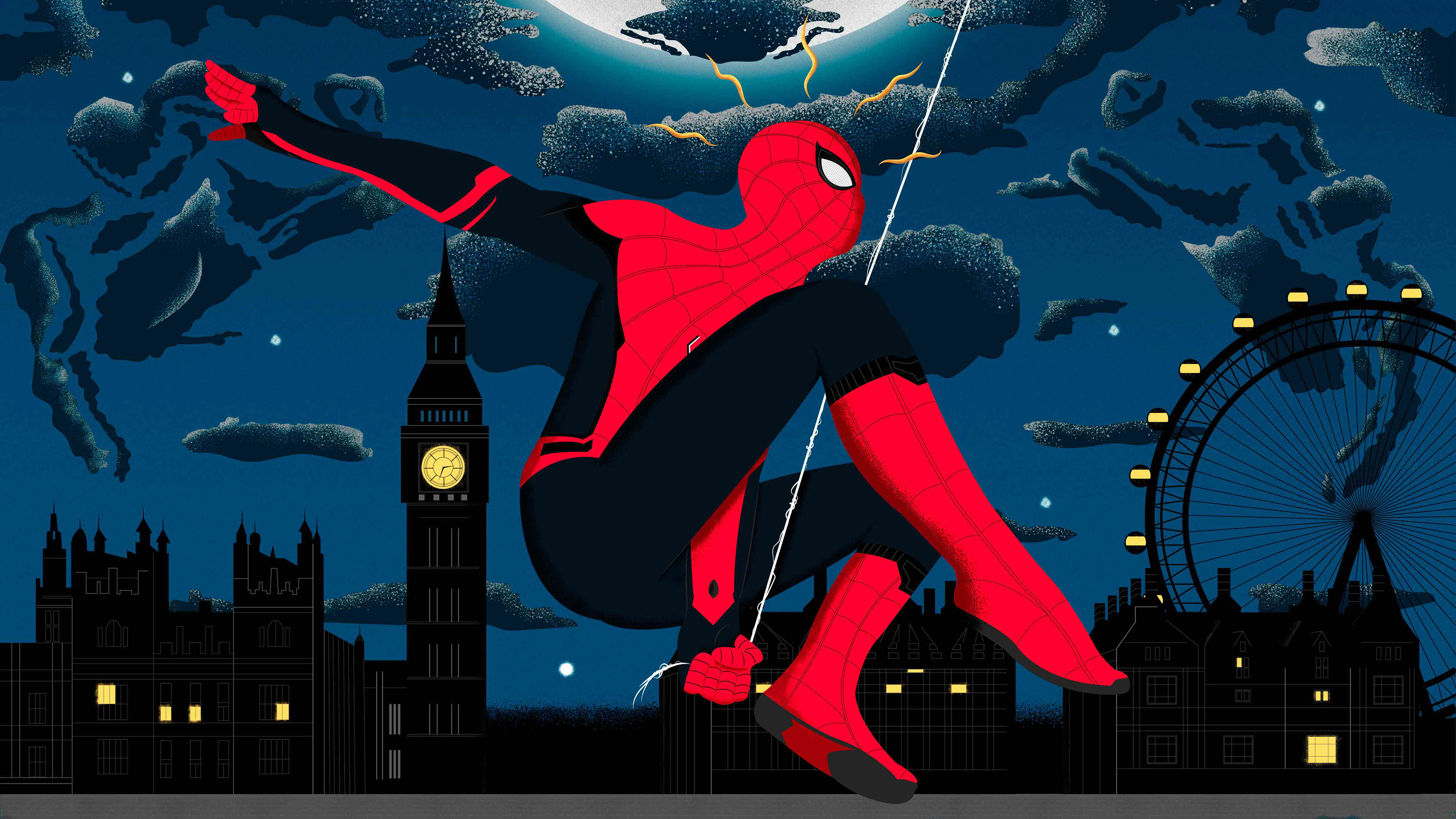 Marvel Comics Spider Man Spider Man Far From Home 3840x2160